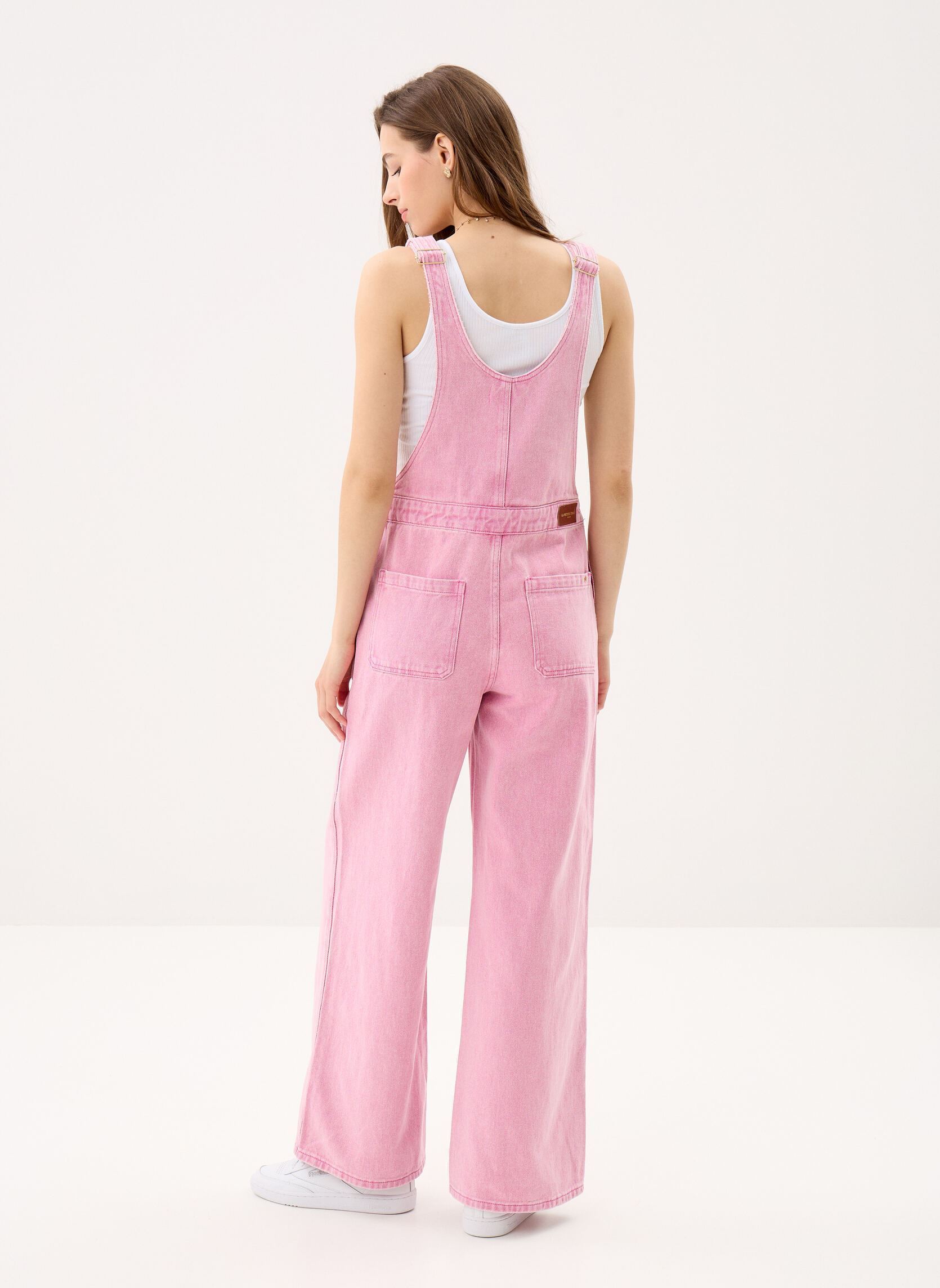 Salopettes Latou femme rose La Petite Etoile Salopettes Latou femme rose ROSE