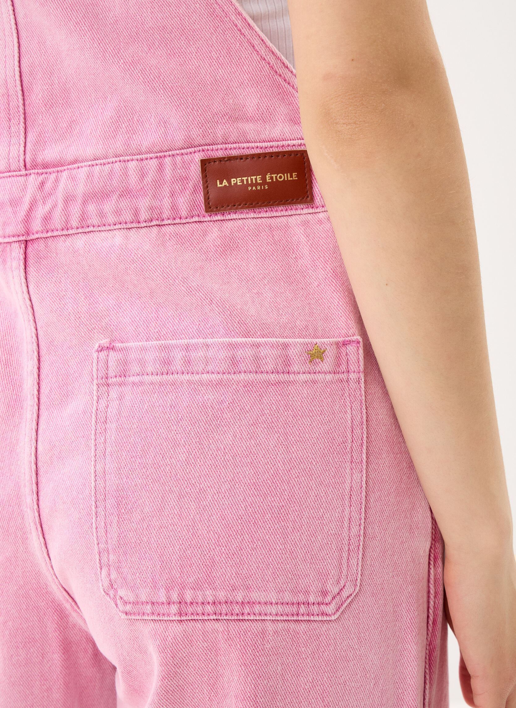 Salopettes Latou femme rose La Petite Etoile Salopettes Latou femme rose ROSE