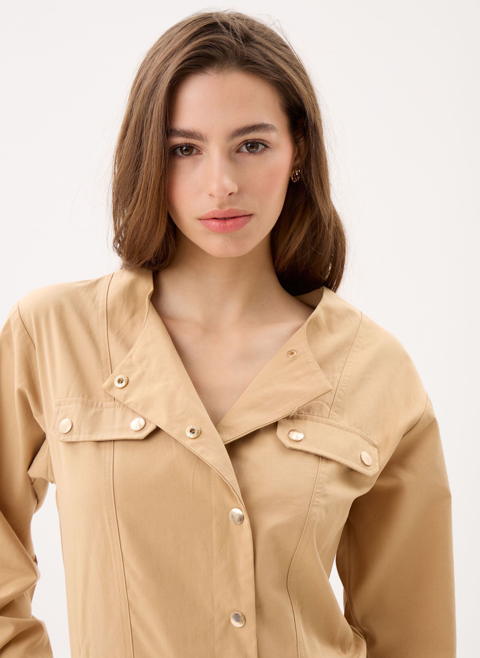 Combinaisons pantalon Laura femme marron La Petite Etoile Combinaisons pantalon Laura femme marron CAMEL