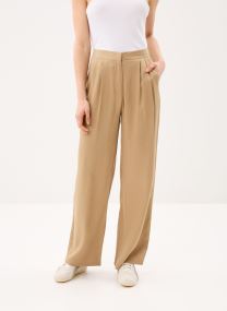 Pantalons larges Paolina femme beige
