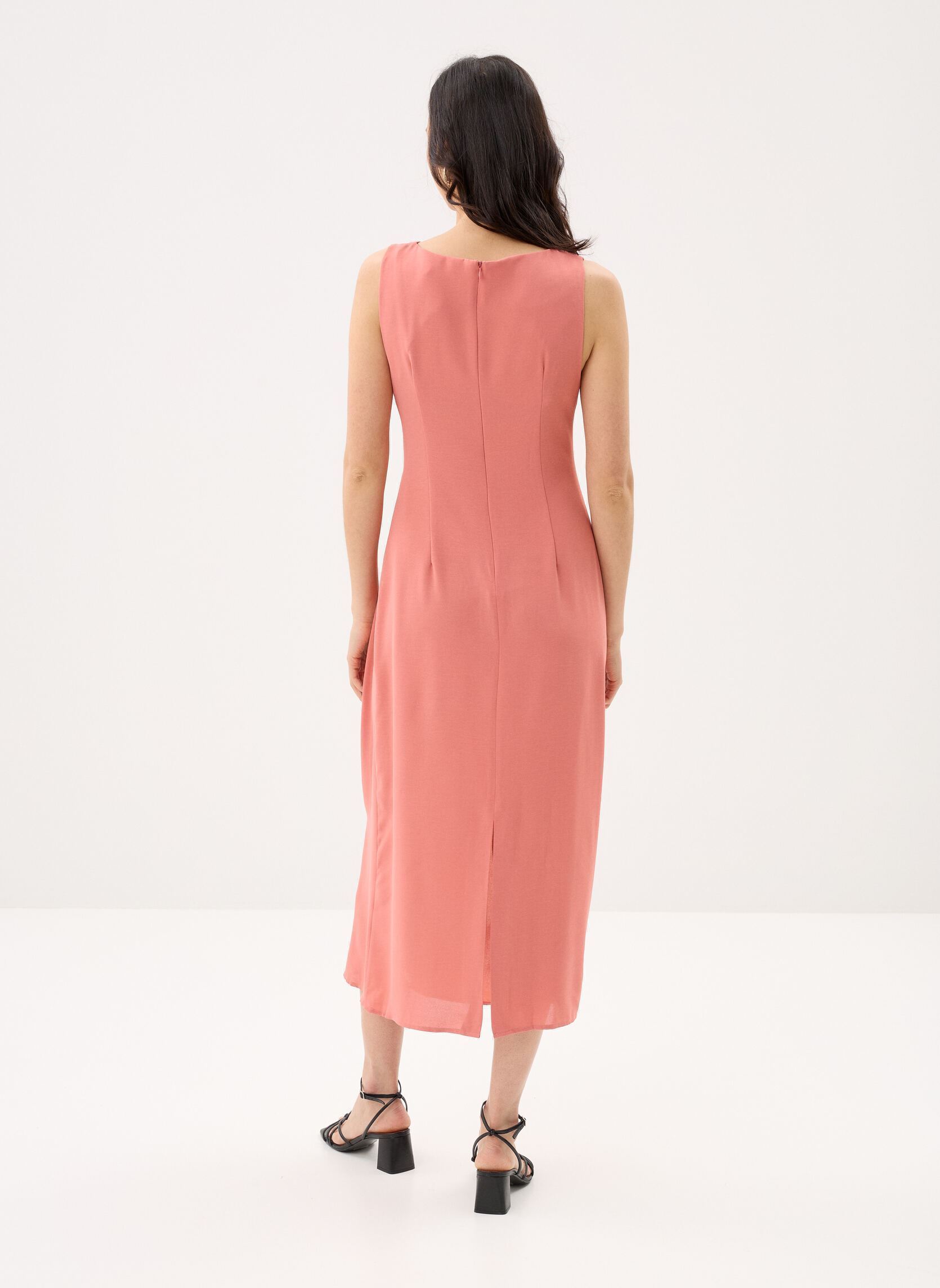 Jurken Rosas dames oranje La Petite Etoile Jurken Rosas dames oranje BLUSH