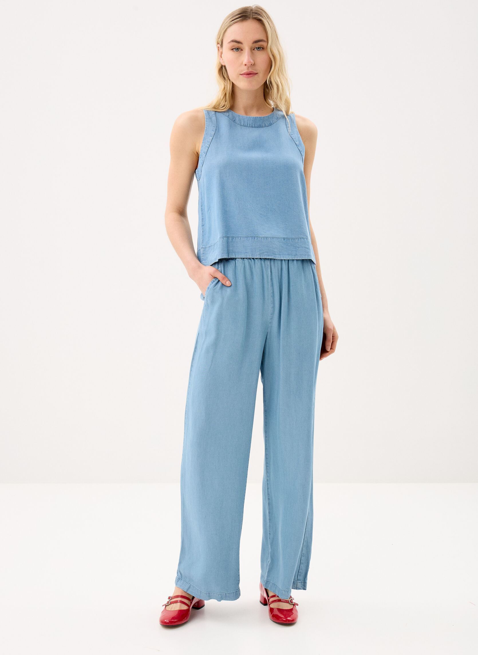 Tops Taiko damen blau La Petite Etoile Tops Taiko damen blau STONE