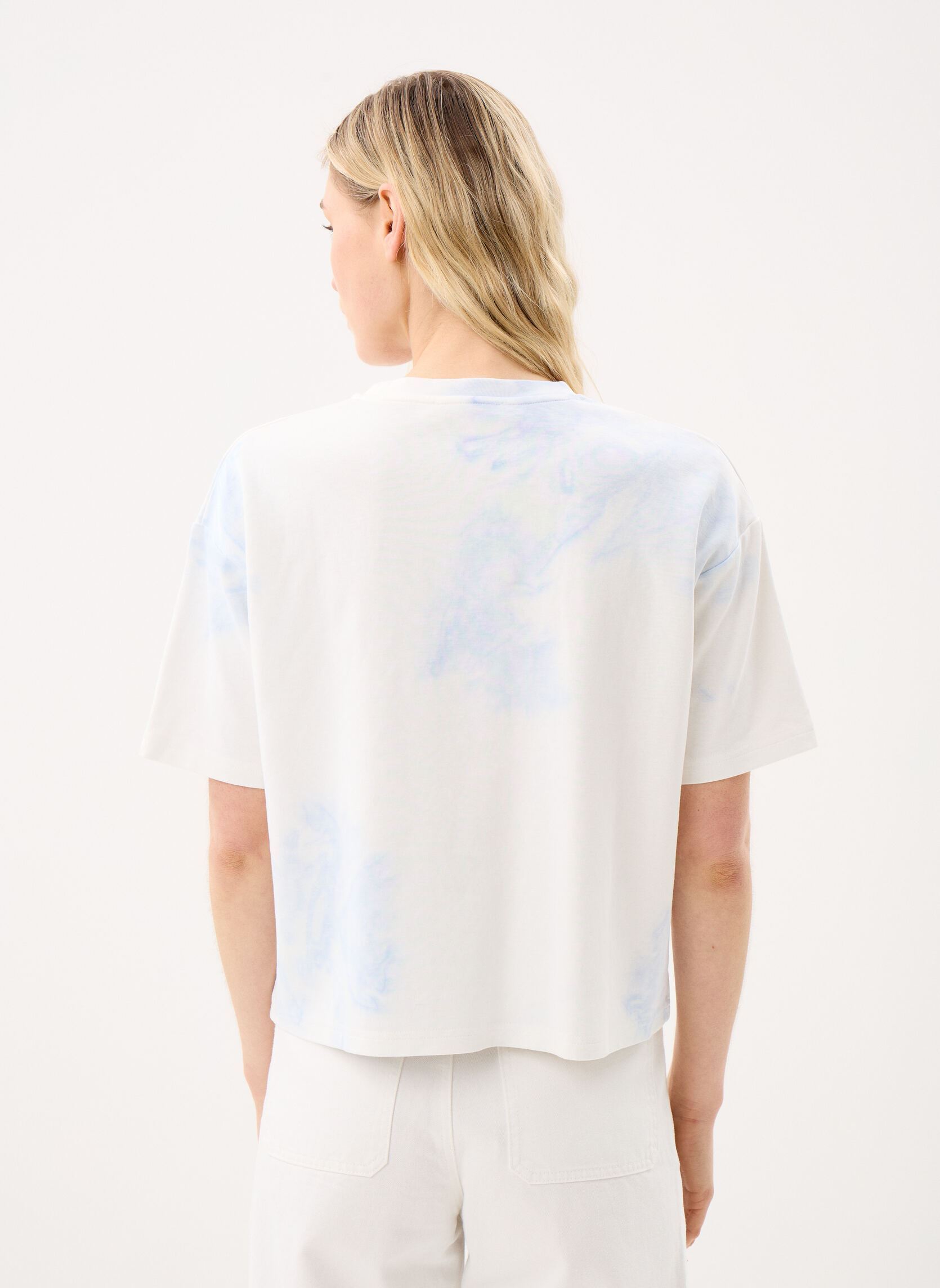 Tee-shirts Taiso femme bleu La Petite Etoile Tee-shirts Taiso femme bleu ECRU/BLEU