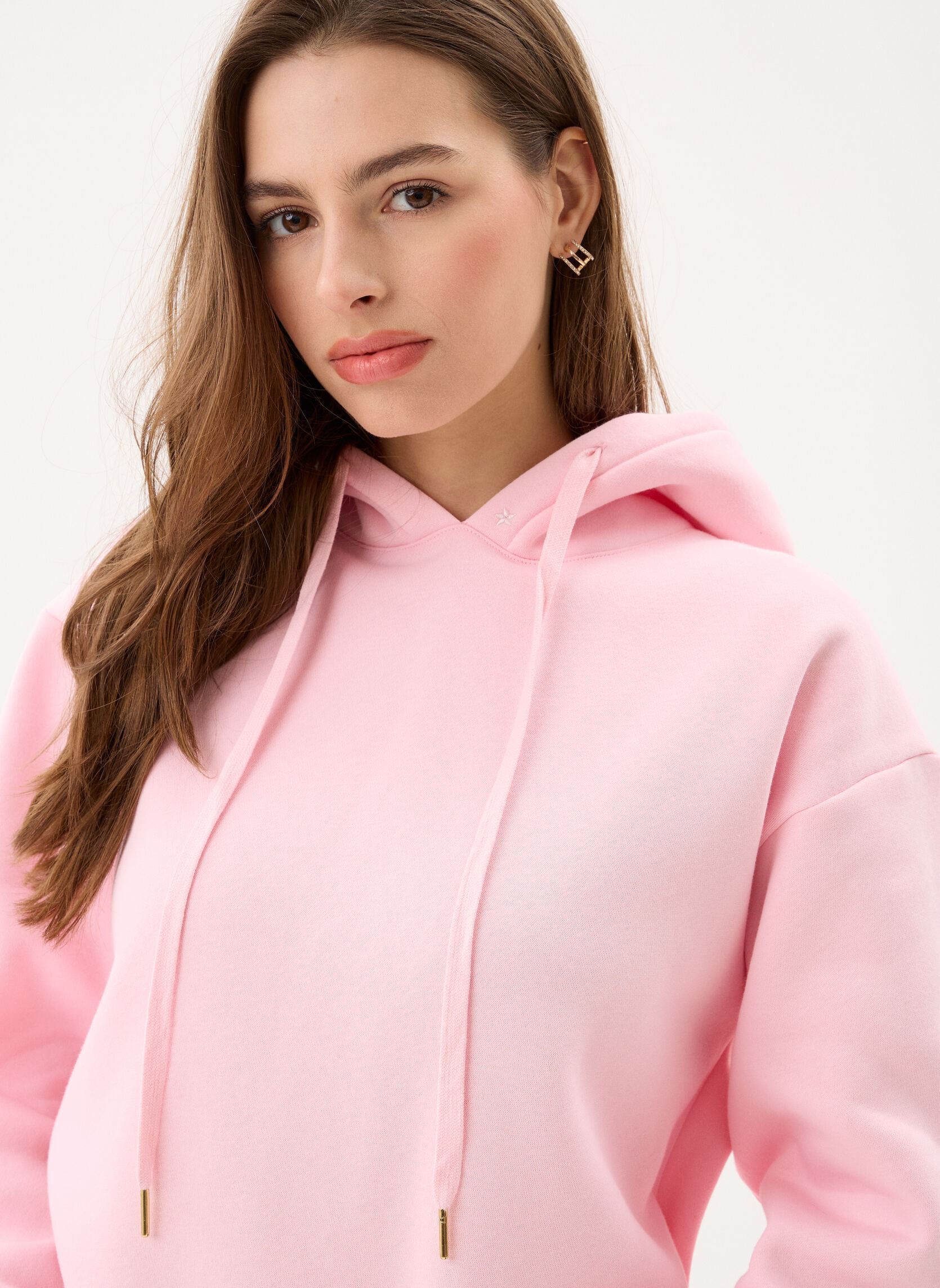 Kapuzenpullover Tiago damen rosa La Petite Etoile Kapuzenpullover Tiago damen rosa POUDRE