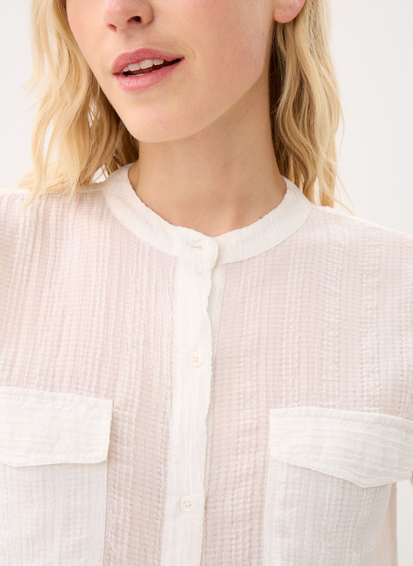 Tops Tory damen weiß La Petite Etoile Tops Tory damen weiß ECRU