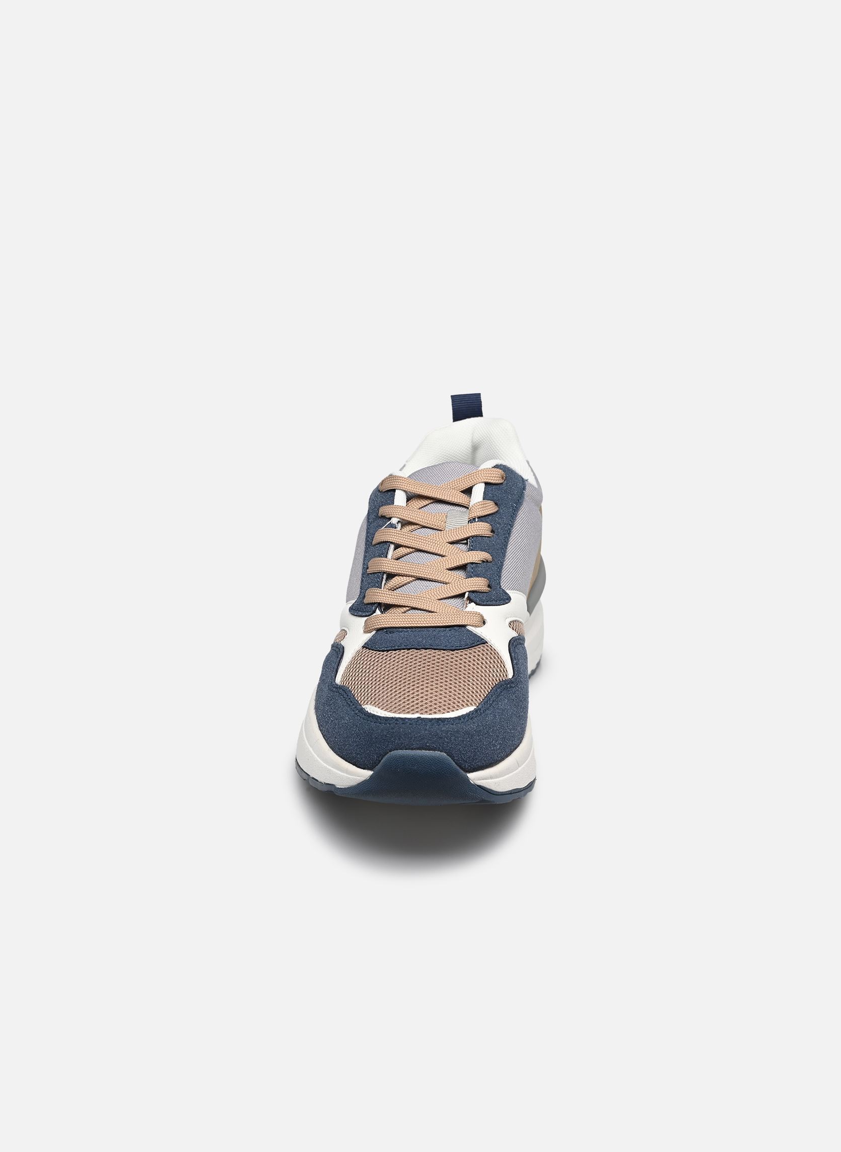 Niedrige Sneaker Baskets THANIL herren blau MADE BY Niedrige Sneaker Baskets THANIL herren blau JEANS - SAND TXT COMBI