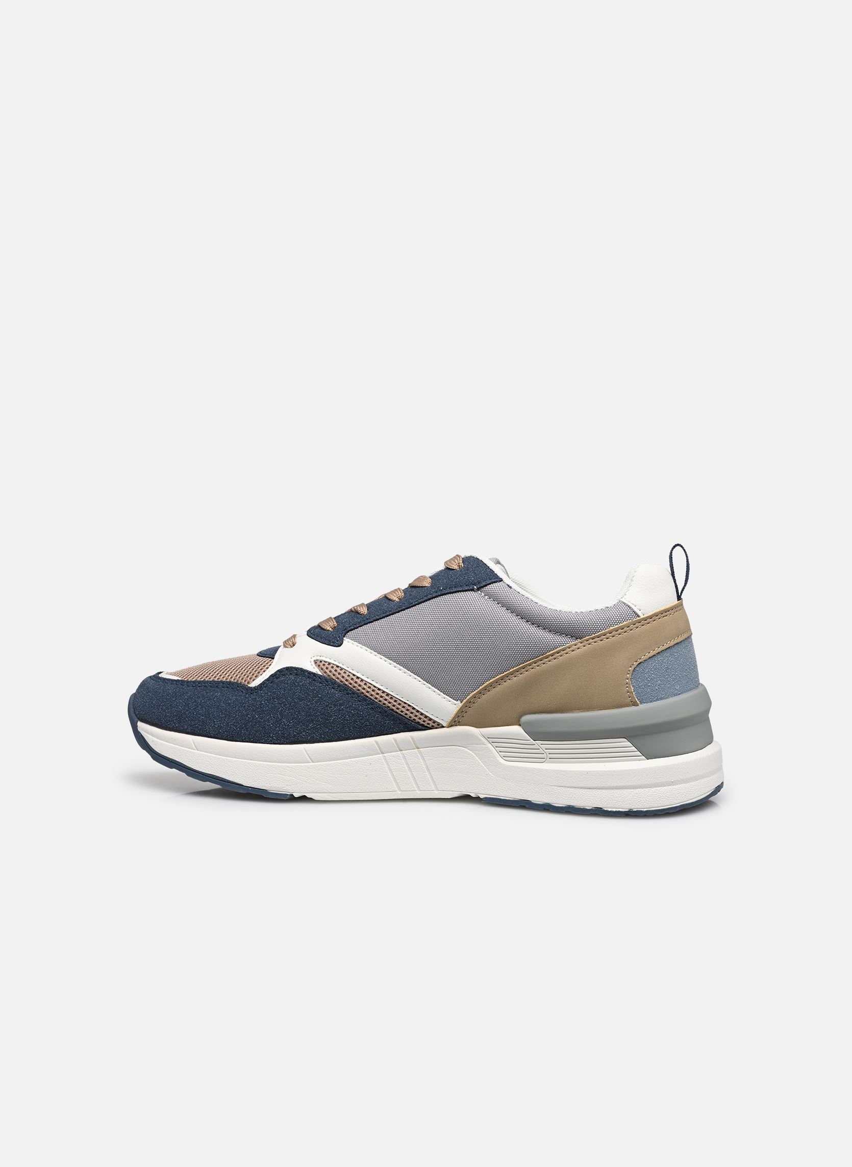 Niedrige Sneaker Baskets THANIL herren blau MADE BY Niedrige Sneaker Baskets THANIL herren blau JEANS - SAND TXT COMBI