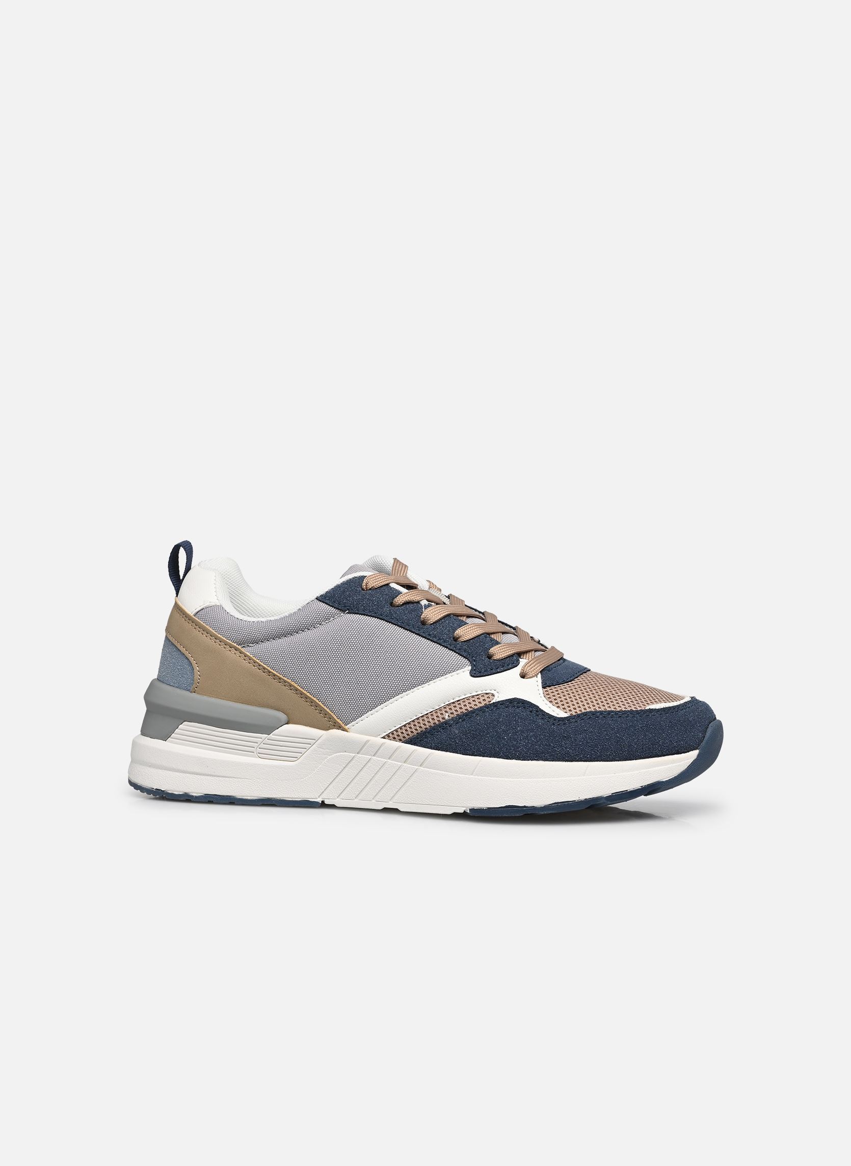 Niedrige Sneaker Baskets THANIL herren blau MADE BY Niedrige Sneaker Baskets THANIL herren blau JEANS - SAND TXT COMBI