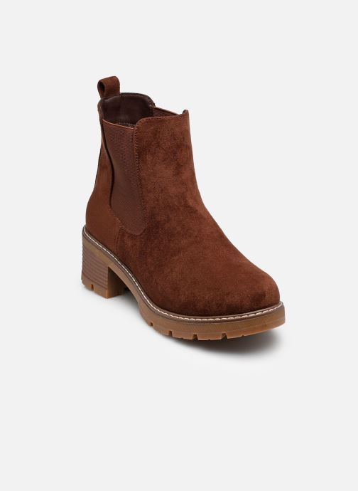 MADE BY Niedrige Ankle Boots Boots THANIF damen braun