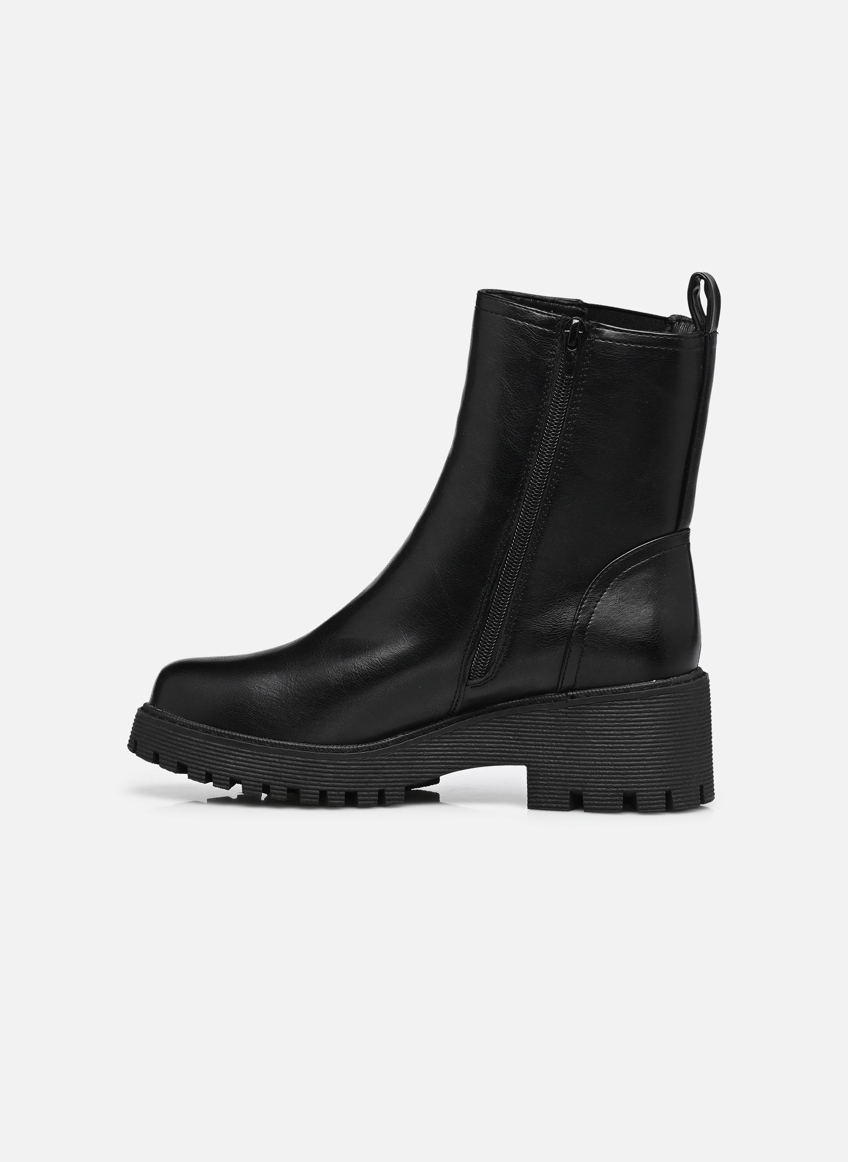 Bottines basses Boots THCHALE femme noir MADE BY Bottines basses Boots THCHALE femme noir BLACK PU