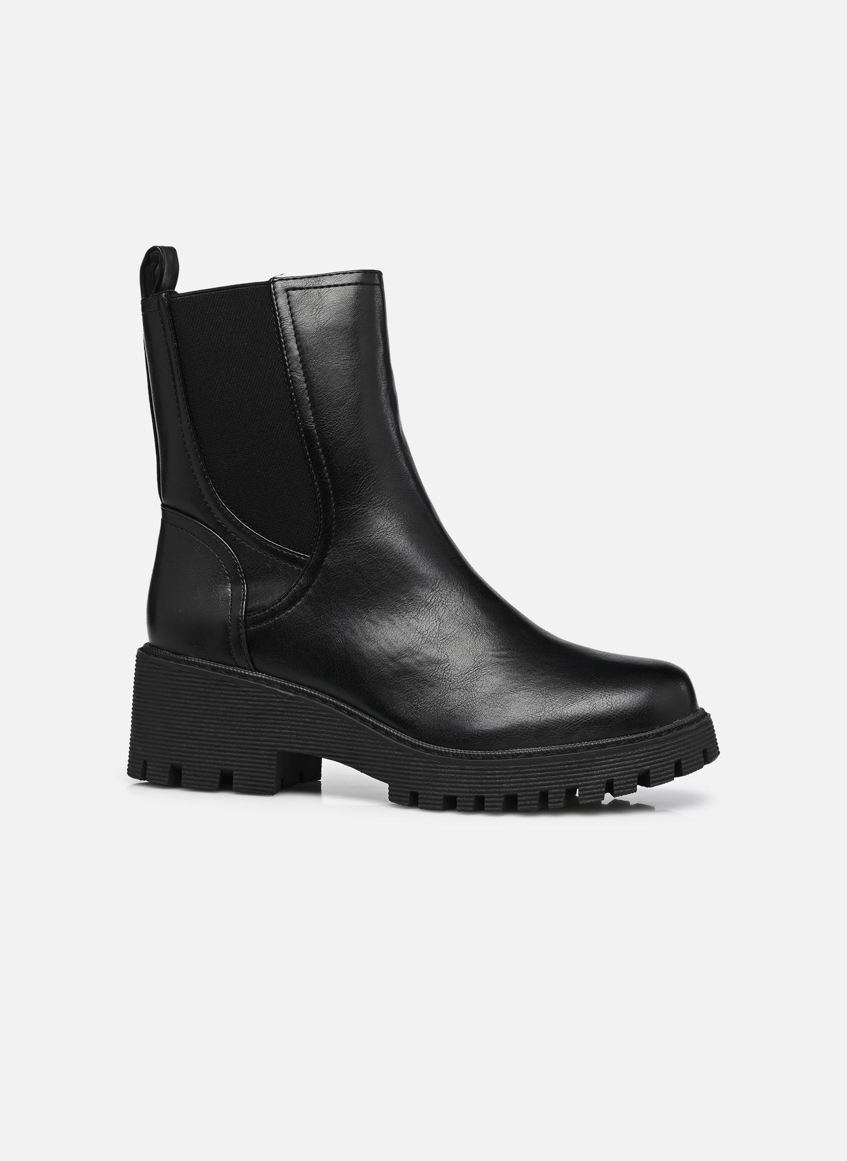Bottines basses Boots THCHALE femme noir MADE BY Bottines basses Boots THCHALE femme noir BLACK PU