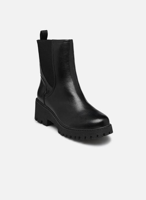 MADE BY Bottines basses Boots THCHALE femme noir