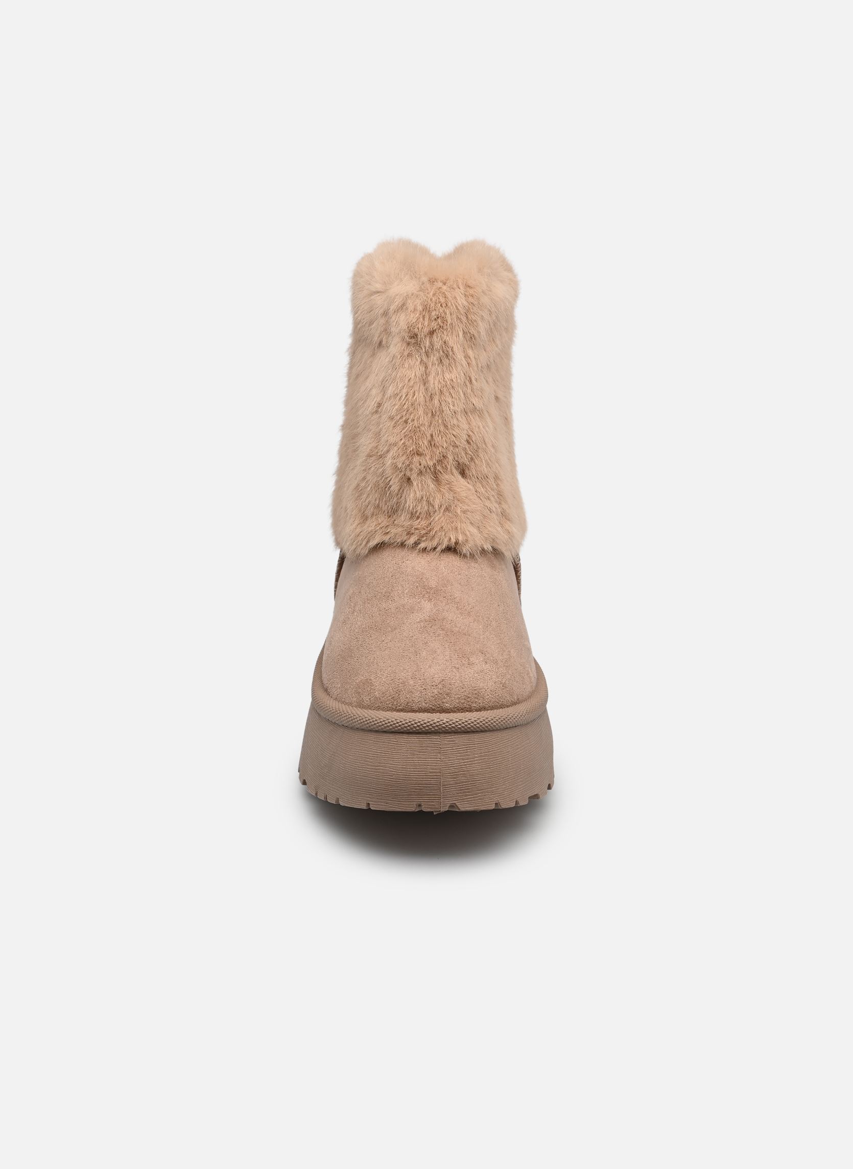 Gefütterte Stiefeletten Boots THPOK damen beige MADE BY Gefütterte Stiefeletten Boots THPOK damen beige SAND TXT