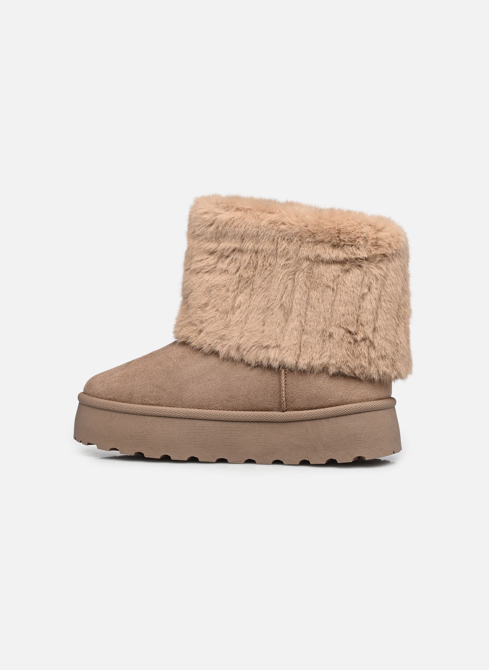Gefütterte Stiefeletten Boots THPOK damen beige MADE BY Gefütterte Stiefeletten Boots THPOK damen beige SAND TXT
