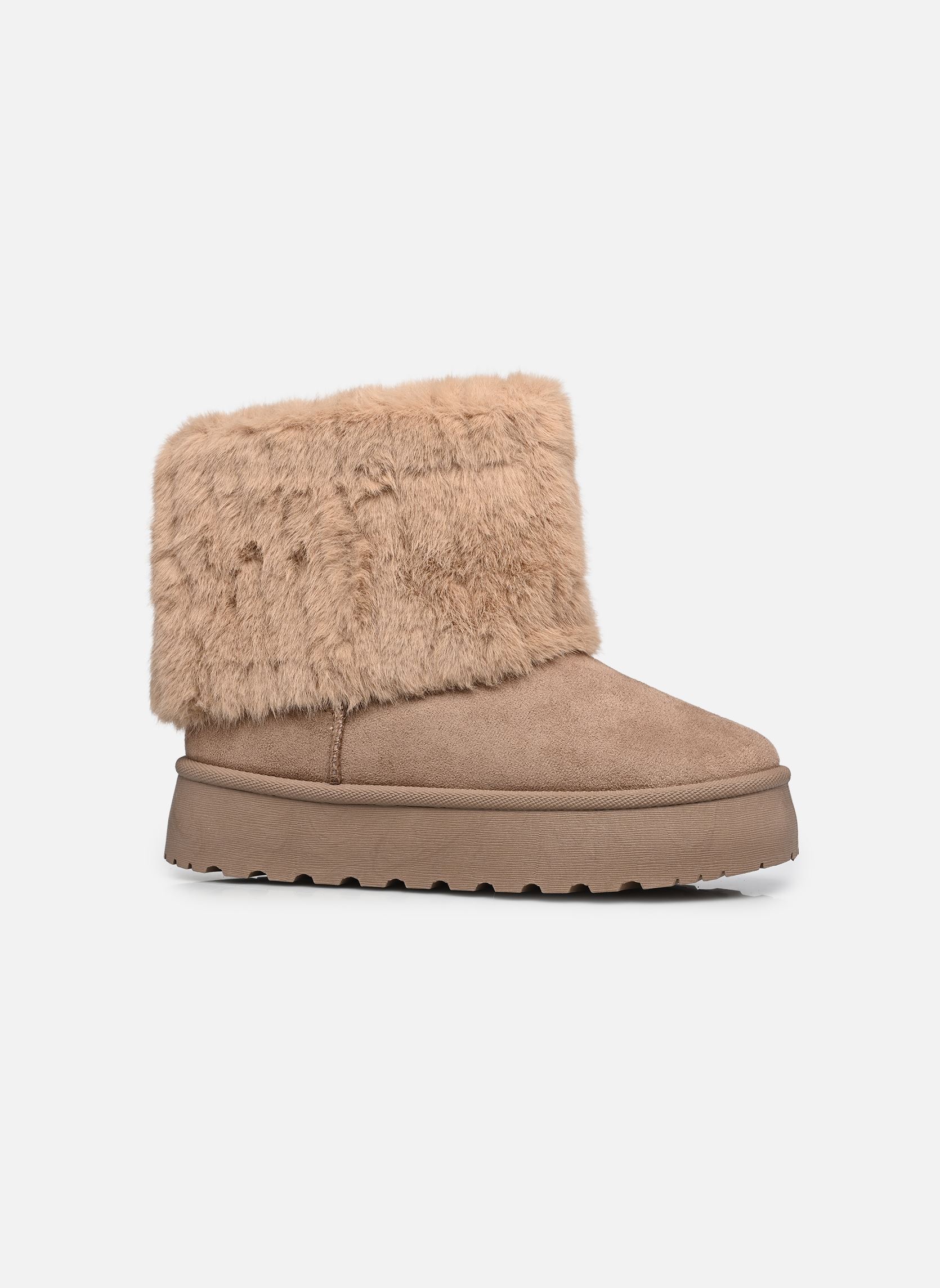 Gefütterte Stiefeletten Boots THPOK damen beige MADE BY Gefütterte Stiefeletten Boots THPOK damen beige SAND TXT