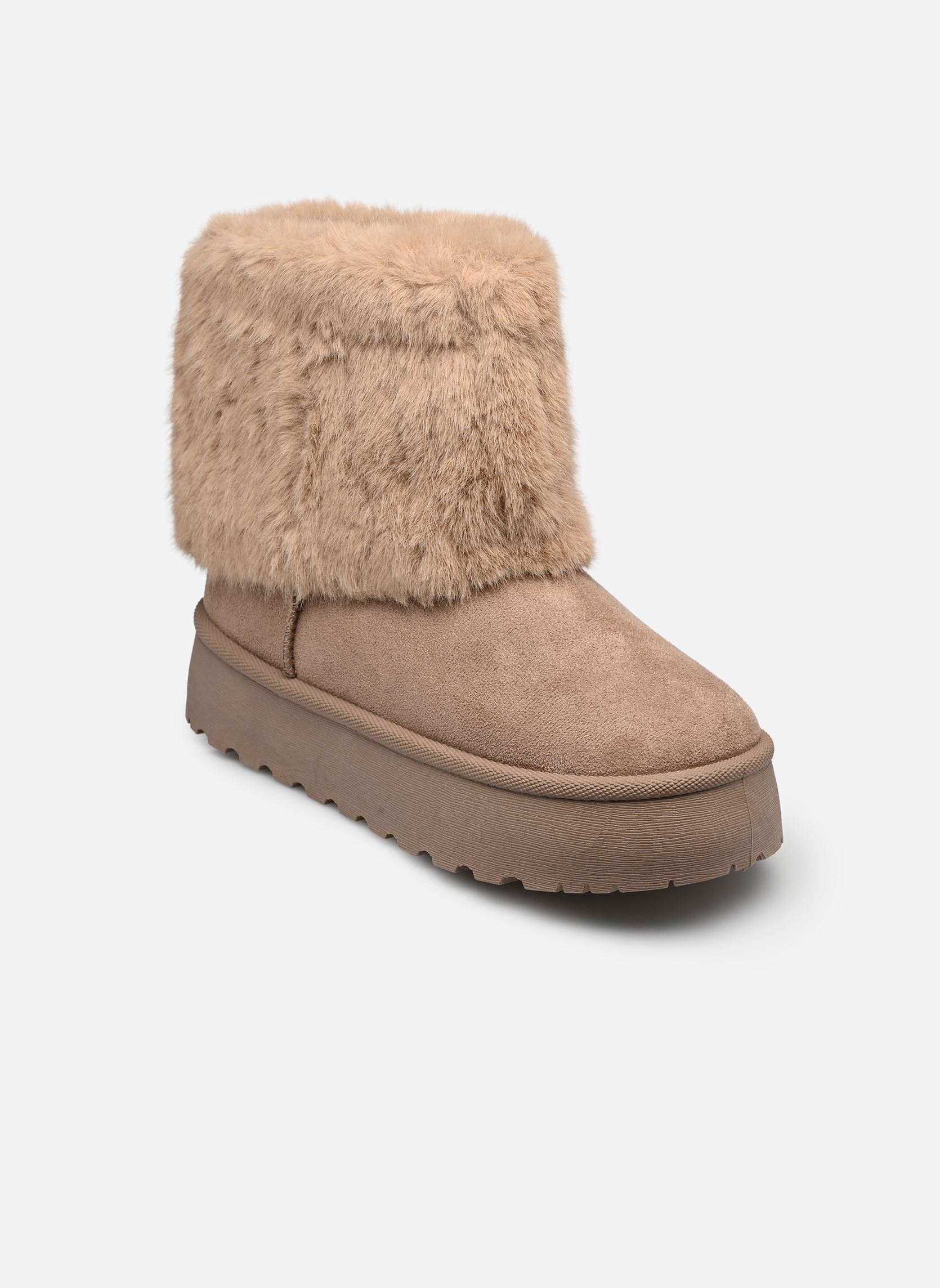 Gefütterte Stiefeletten Boots THPOK damen beige MADE BY Gefütterte Stiefeletten Boots THPOK damen beige SAND TXT