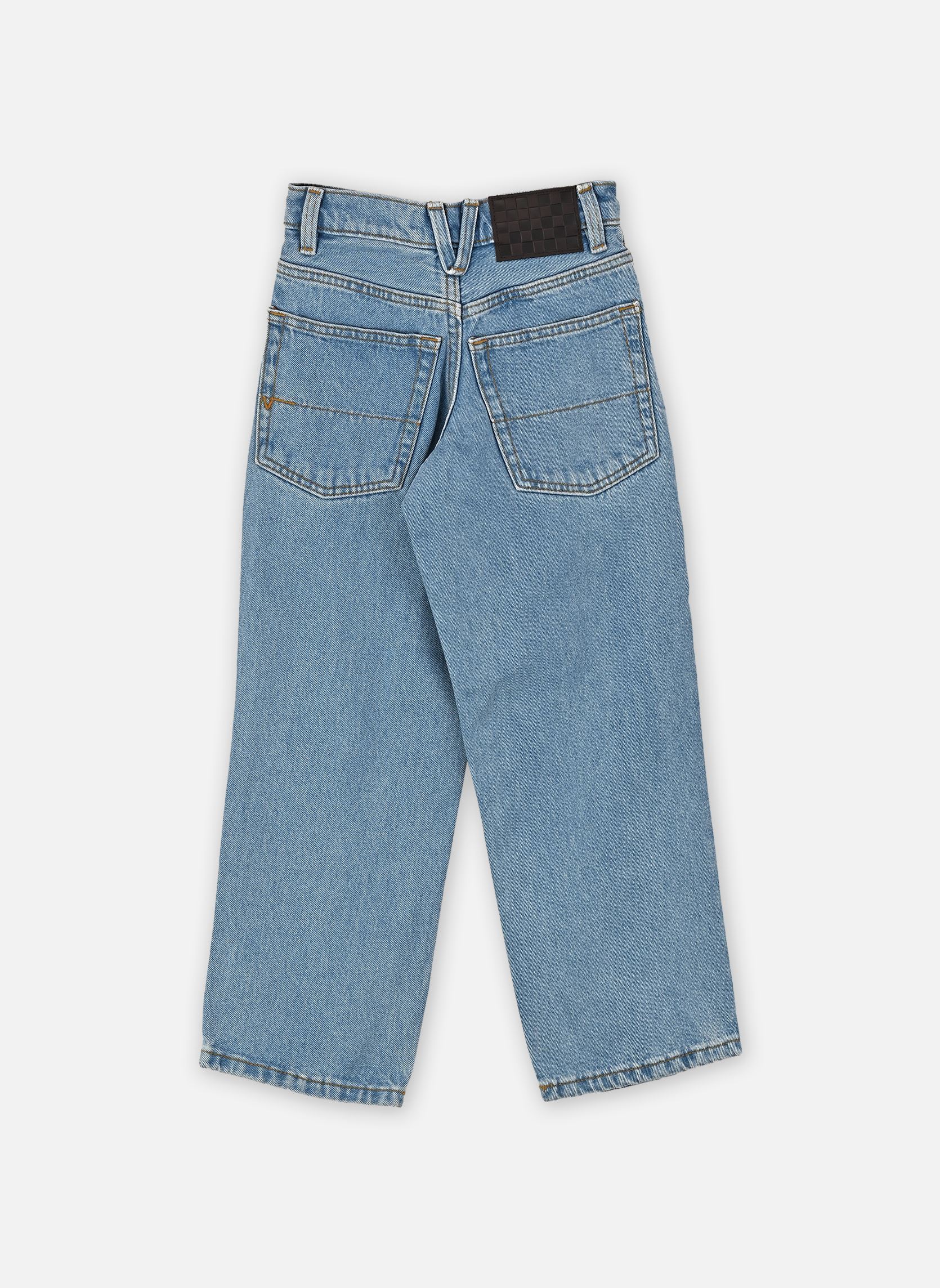 Jeans droits Check-5 Loose Denim Pant K garçon bleu Vans Jeans droits Check-5 Loose Denim Pant K garçon bleu STONEWASH/BLUE