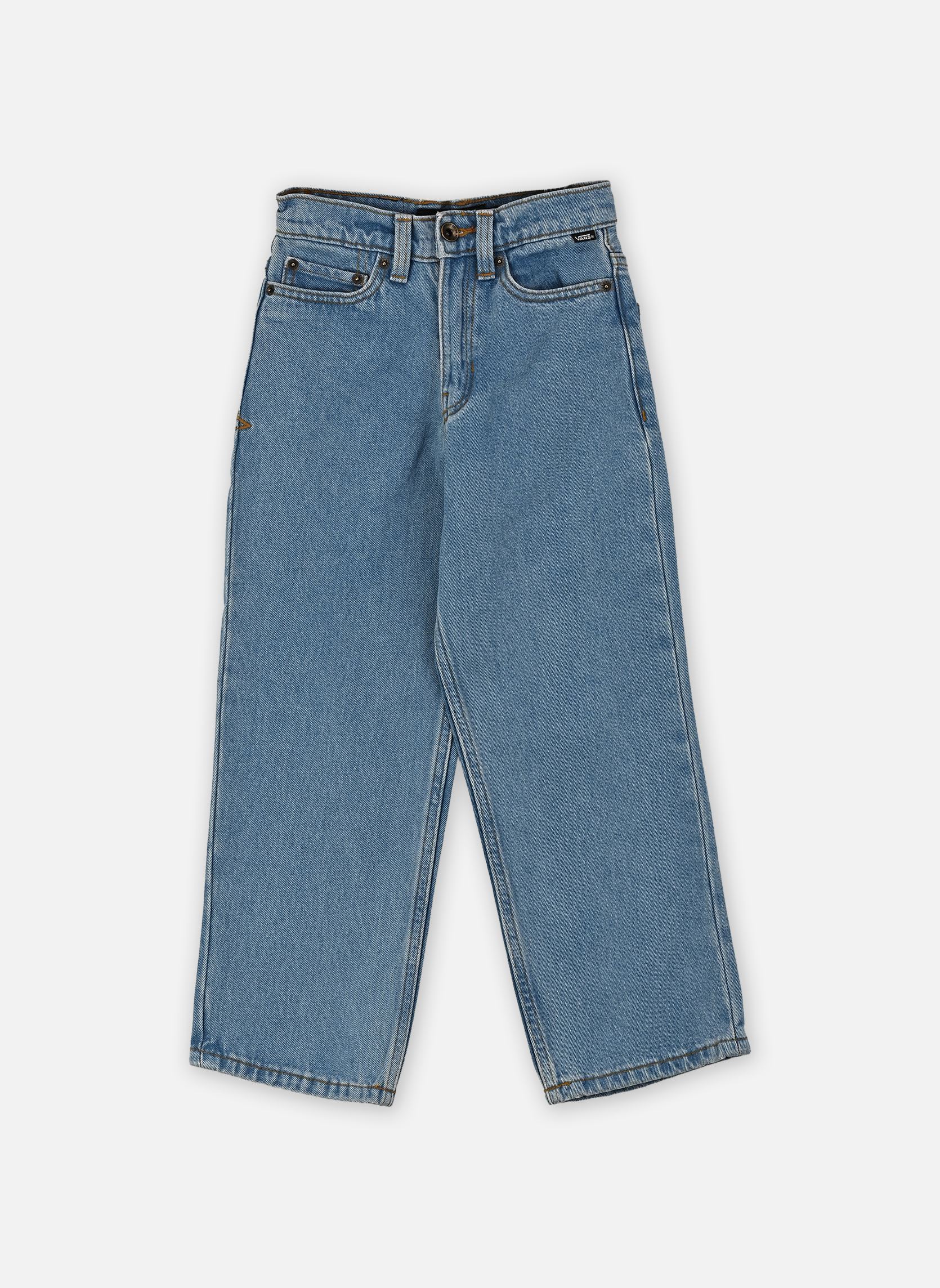 Jeans droits Check-5 Loose Denim Pant K garçon bleu Vans Jeans droits Check-5 Loose Denim Pant K garçon bleu STONEWASH/BLUE