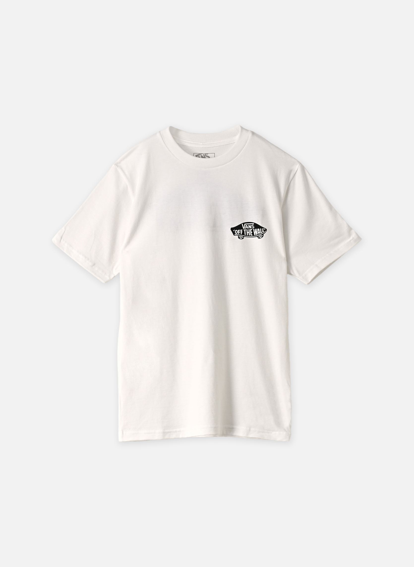 Tee-shirts Double Standard SS Tee K garçon blanc Vans Tee-shirts Double Standard SS Tee K garçon blanc WHITE