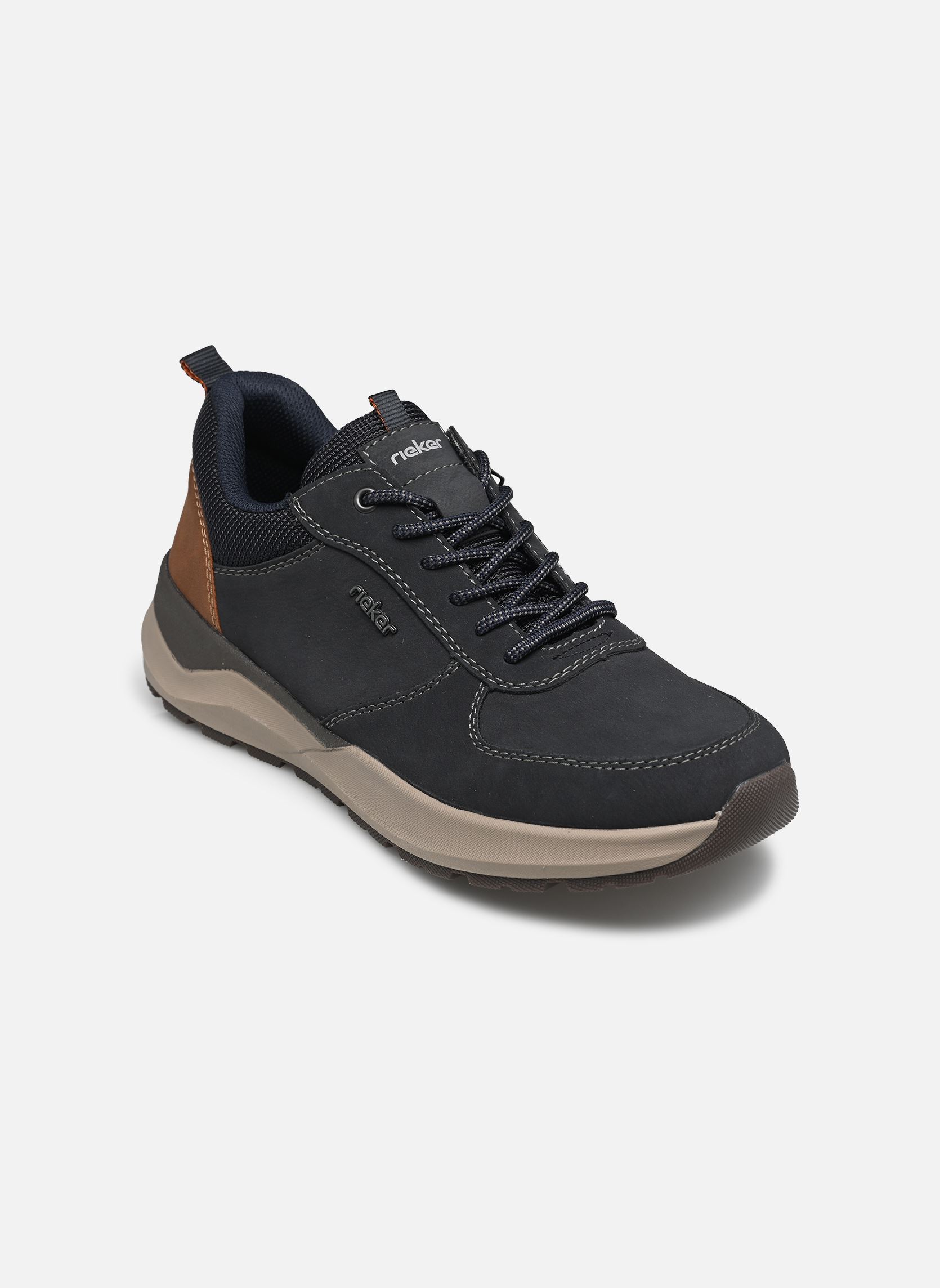 Lage sneakers 06002 heren blauw Rieker Lage sneakers 06002 heren blauw PAZIFIK/MANDEL/OZEAN