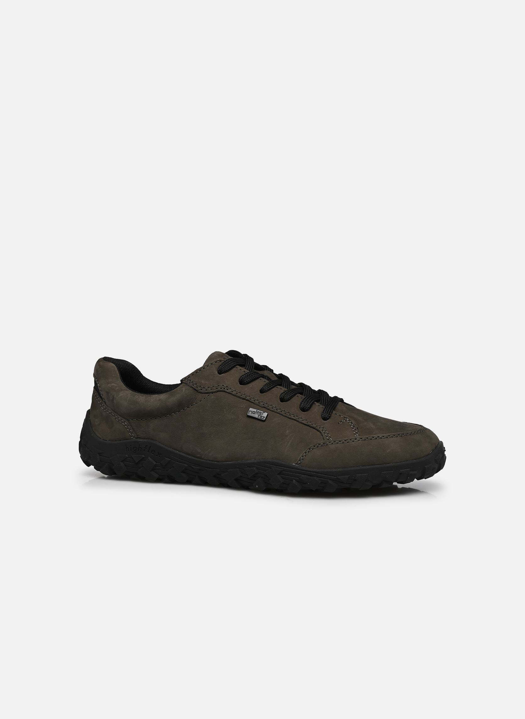 Lage sneakers 08101 heren grijs Rieker Lage sneakers 08101 heren grijs SMOKE/SCHWARZ