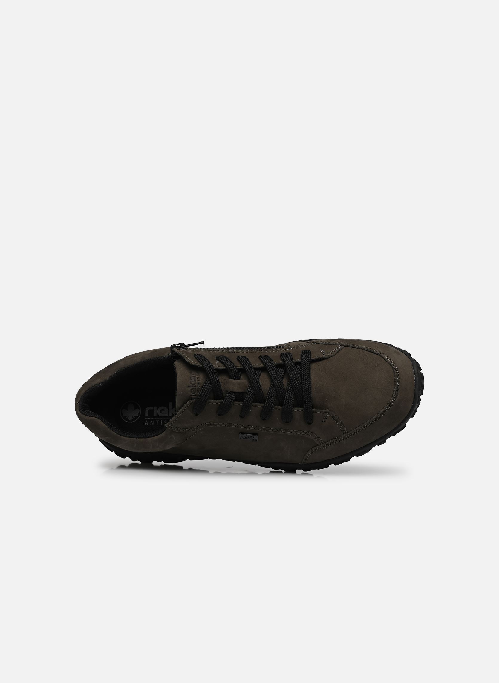 Lage sneakers 08101 heren grijs Rieker Lage sneakers 08101 heren grijs SMOKE/SCHWARZ