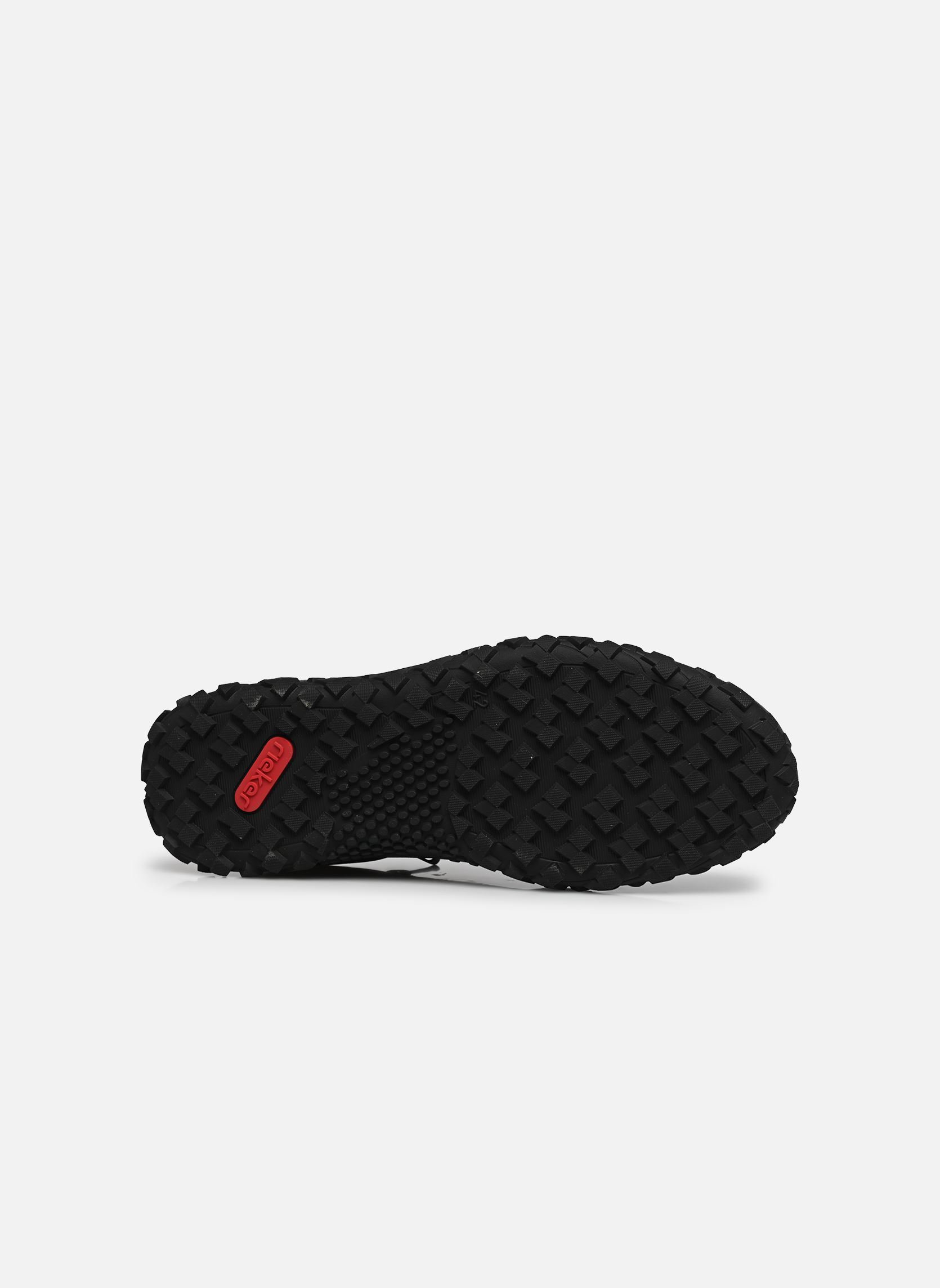 Lage sneakers 08101 heren grijs Rieker Lage sneakers 08101 heren grijs SMOKE/SCHWARZ