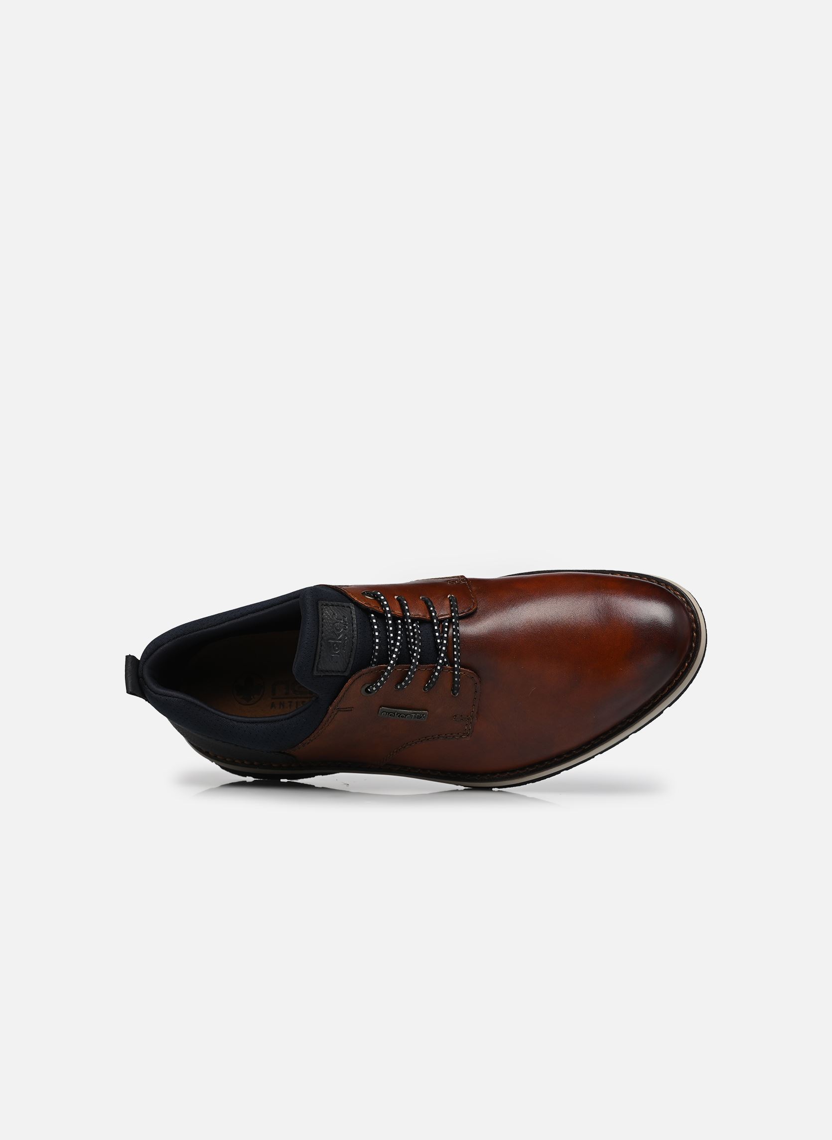 Derby schoenen 14755 heren bruin Rieker Derby schoenen 14755 heren bruin GAUCHO/NAVY/LAKE
