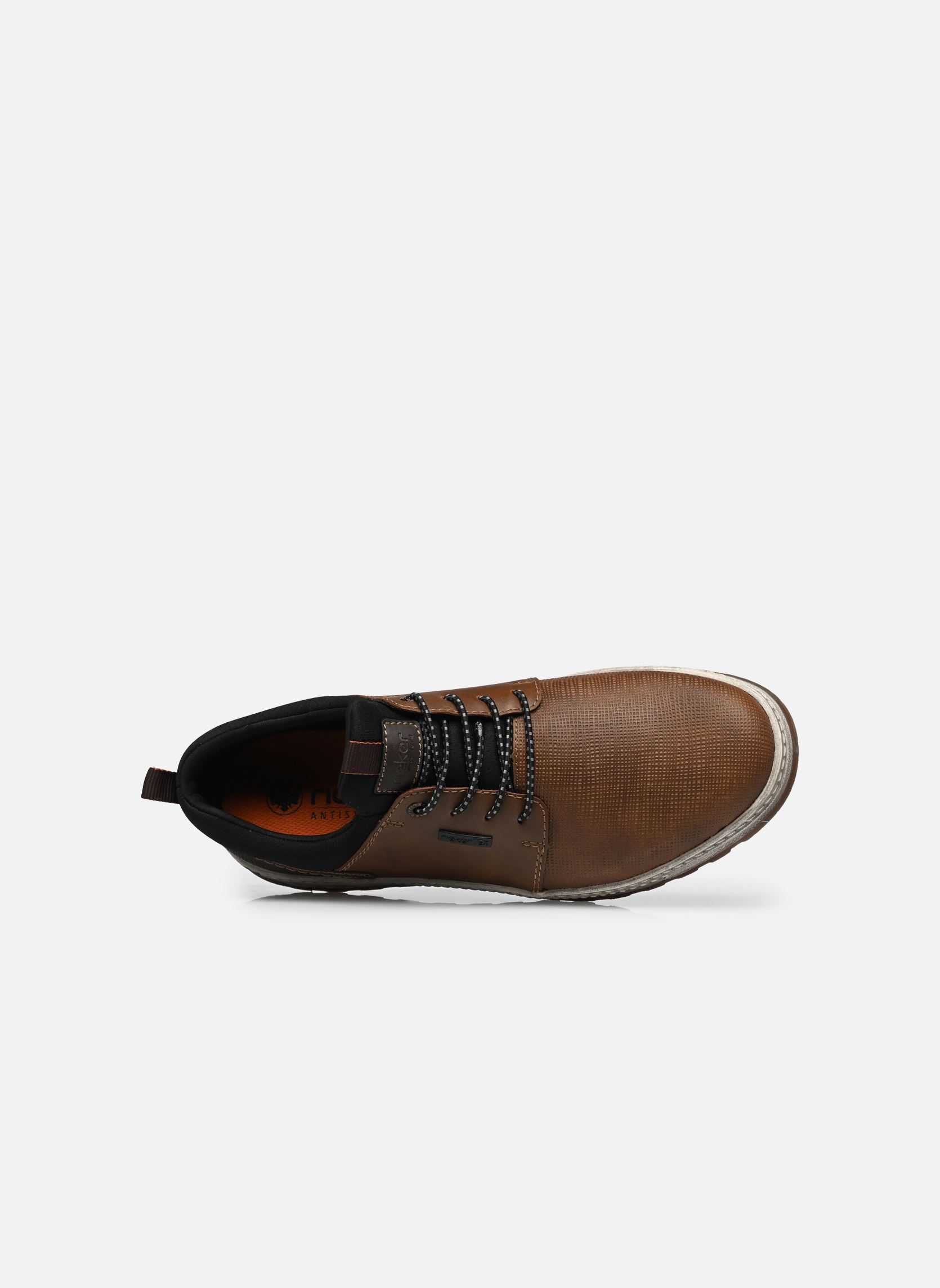 Baskets basses 37050 homme marron Rieker Baskets basses 37050 homme marron NOCE/MORO/SCHWARZ