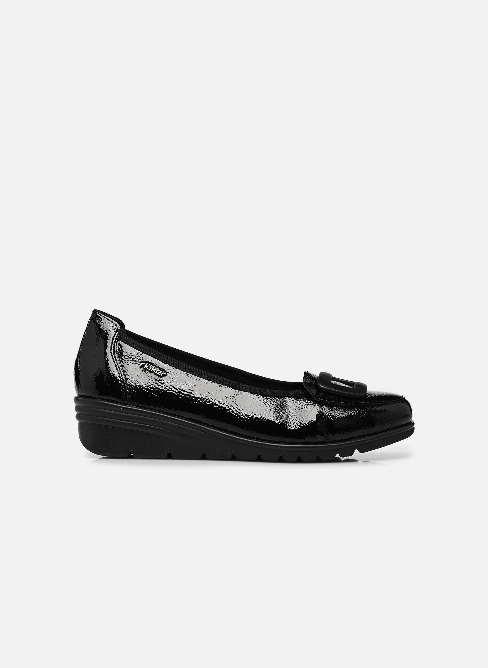 Klassieke ballerina's L5362 dames zwart Rieker Klassieke ballerina's L5362 dames zwart Black