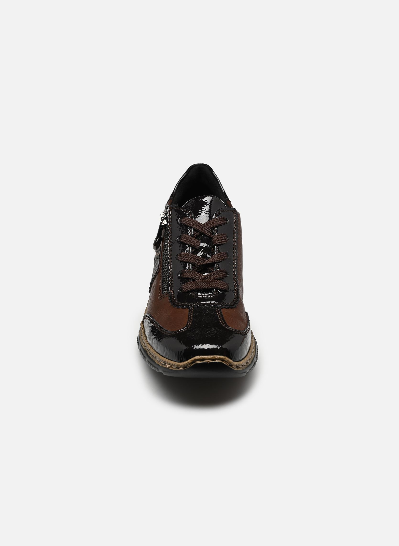 Lage sneakers N3200 dames bruin Rieker Lage sneakers N3200 dames bruin ESPRESSO/BROWN/BRONZE