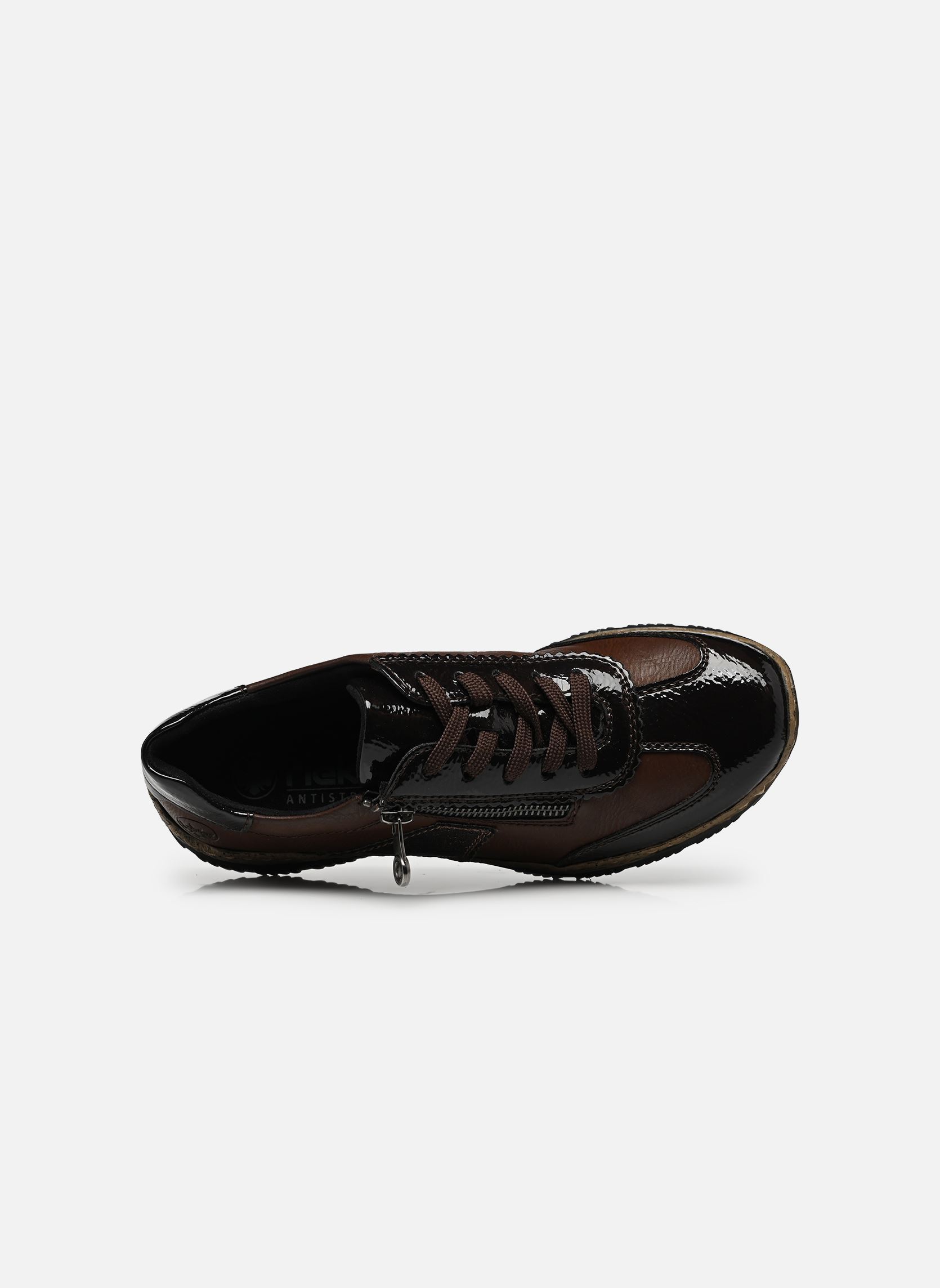 Lage sneakers N3200 dames bruin Rieker Lage sneakers N3200 dames bruin ESPRESSO/BROWN/BRONZE