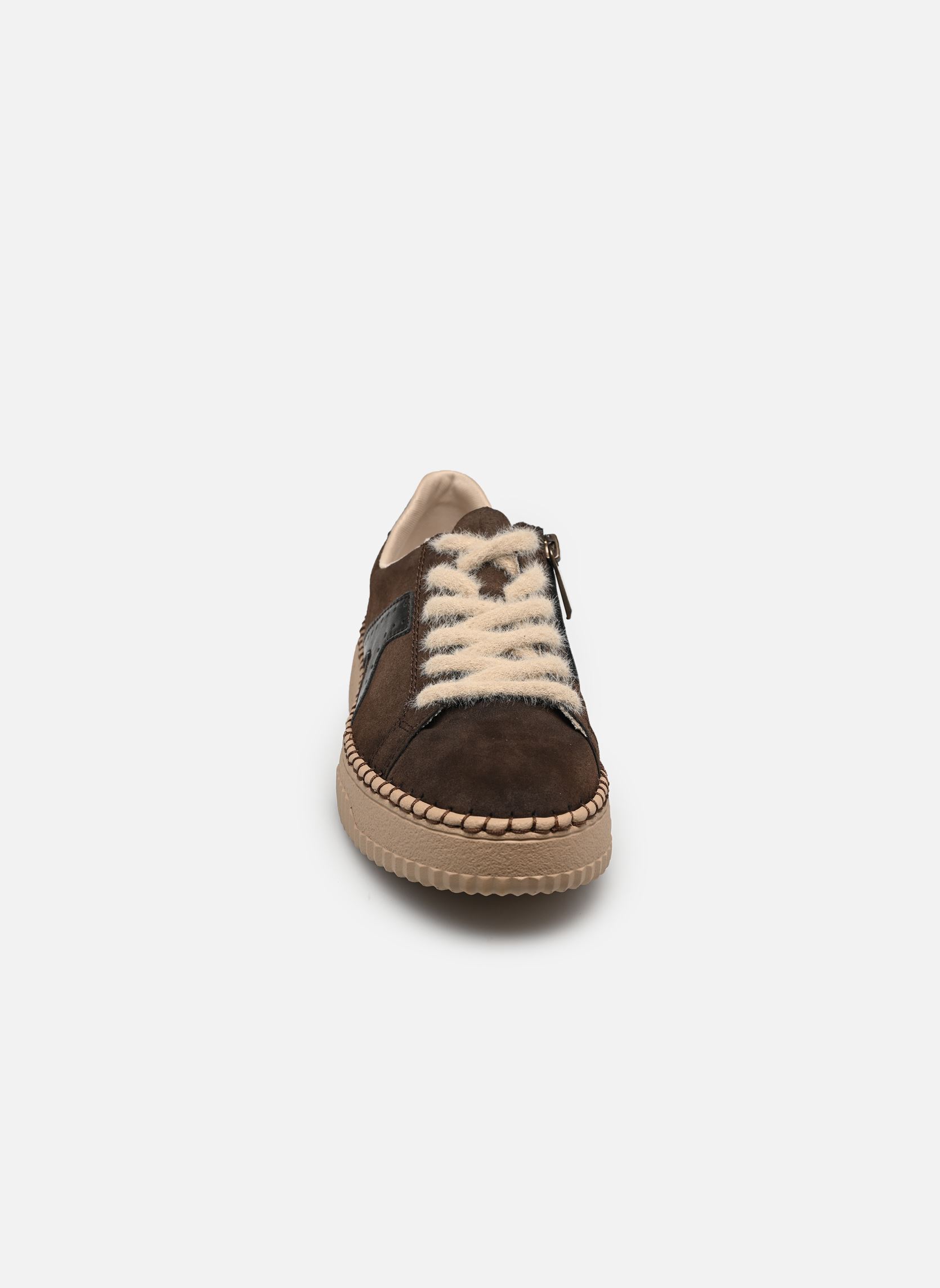 Baskets basses N9920 femme marron Rieker Baskets basses N9920 femme marron ERDE/ANTIK
