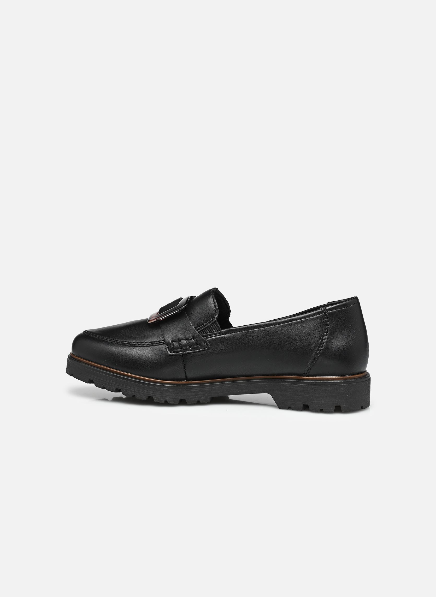 Mocassins 45553 femme noir Rieker Mocassins 45553 femme noir SCHWARZ