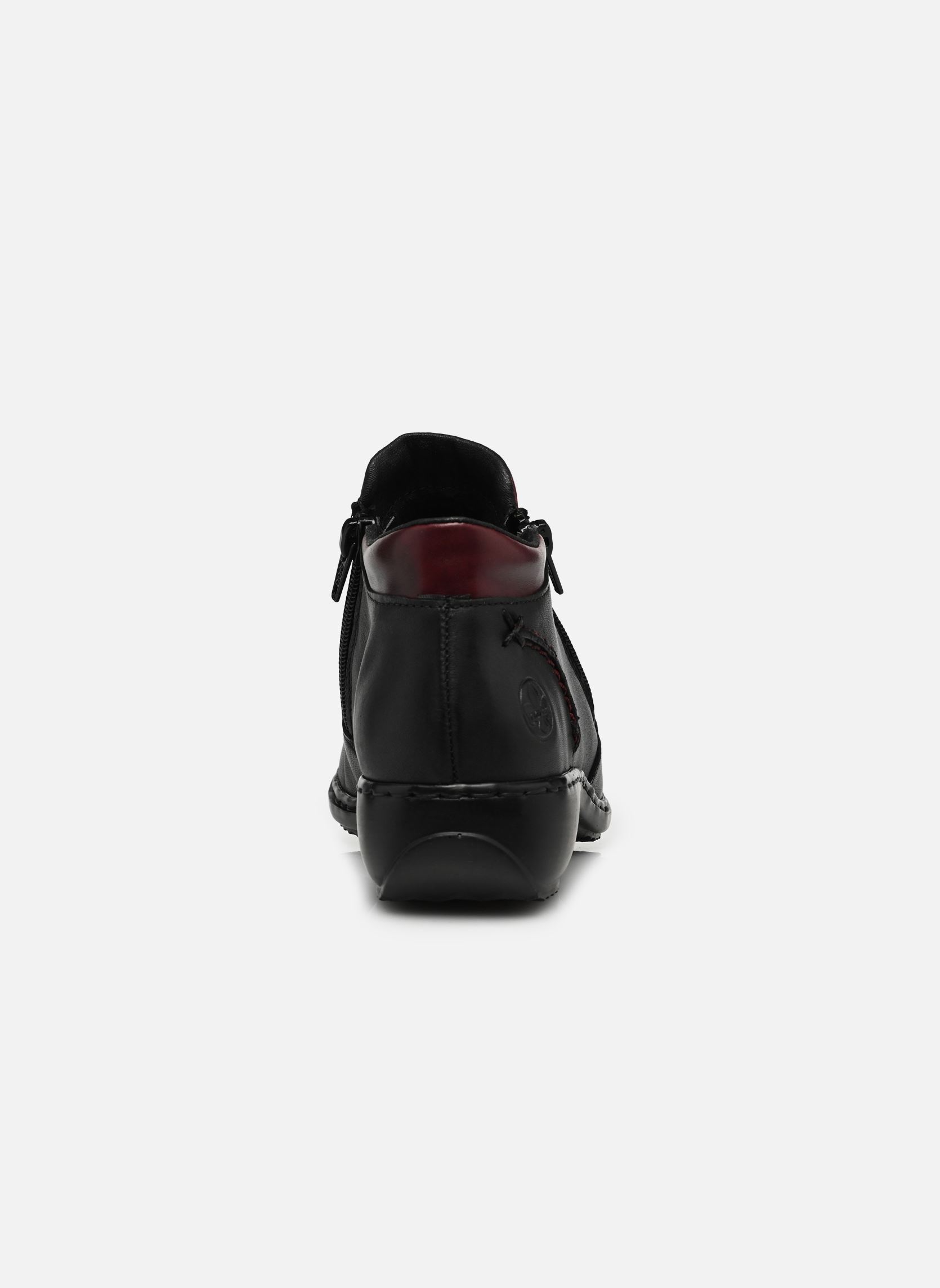 Bottines basses L3882 femme noir Rieker Bottines basses L3882 femme noir SCHWARZ/BURGUND
