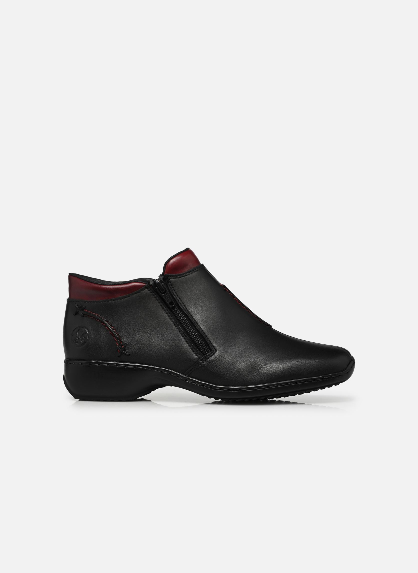 Bottines basses L3882 femme noir Rieker Bottines basses L3882 femme noir SCHWARZ/BURGUND