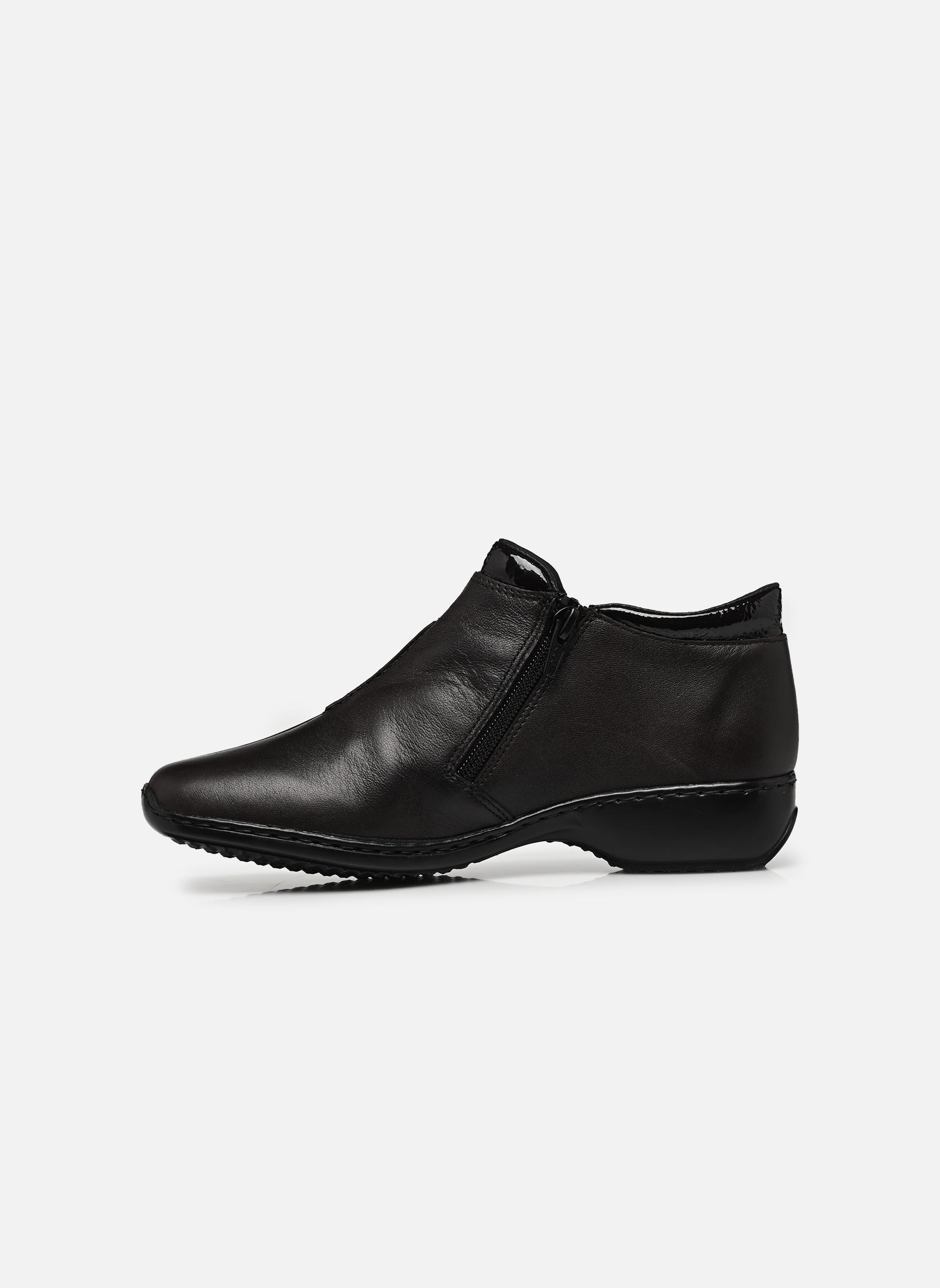Lage enkellaarsjes L3882 dames bruin Rieker Lage enkellaarsjes L3882 dames bruin MOKKA/ESPRESSO