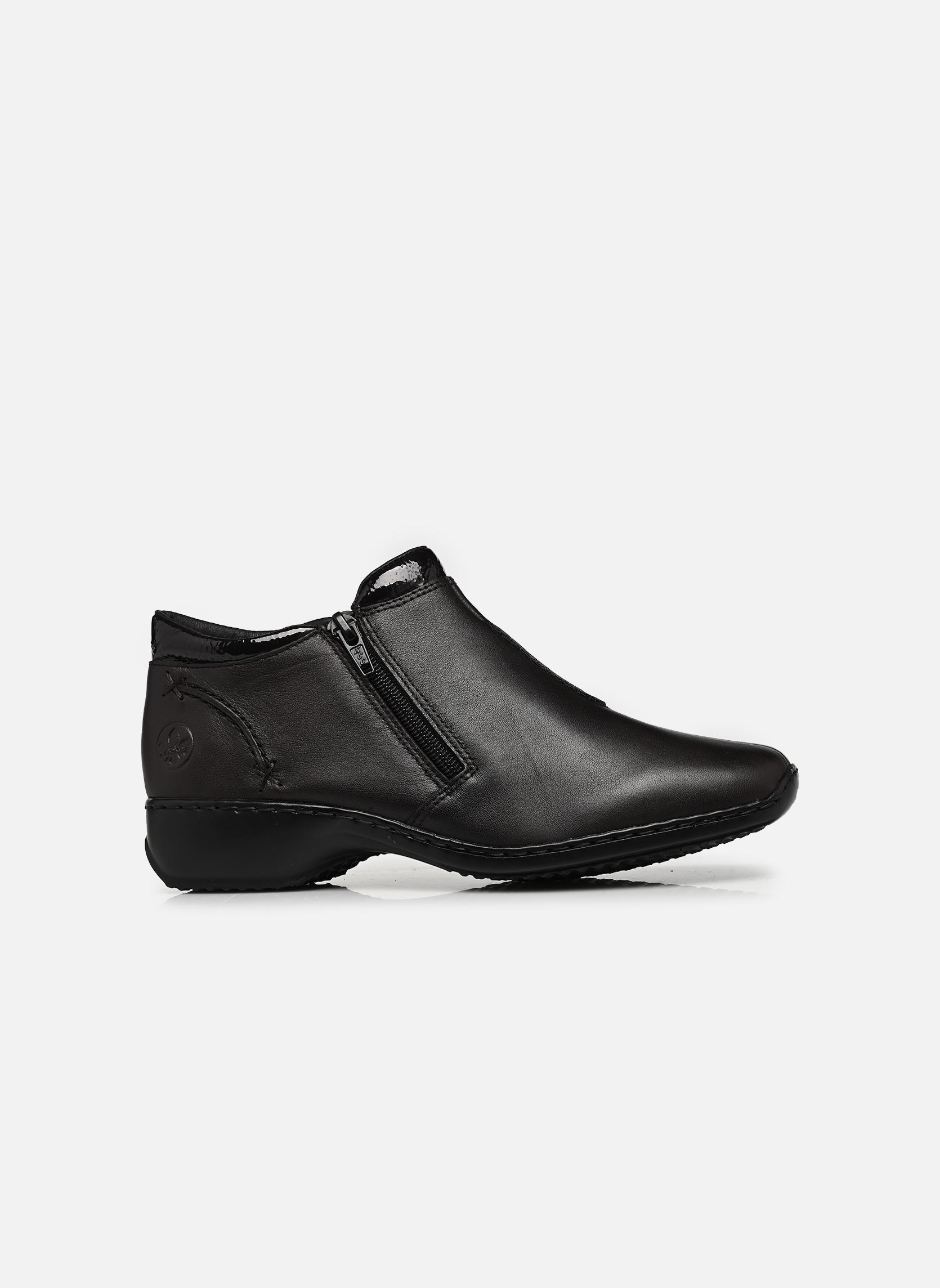 Lage enkellaarsjes L3882 dames bruin Rieker Lage enkellaarsjes L3882 dames bruin MOKKA/ESPRESSO