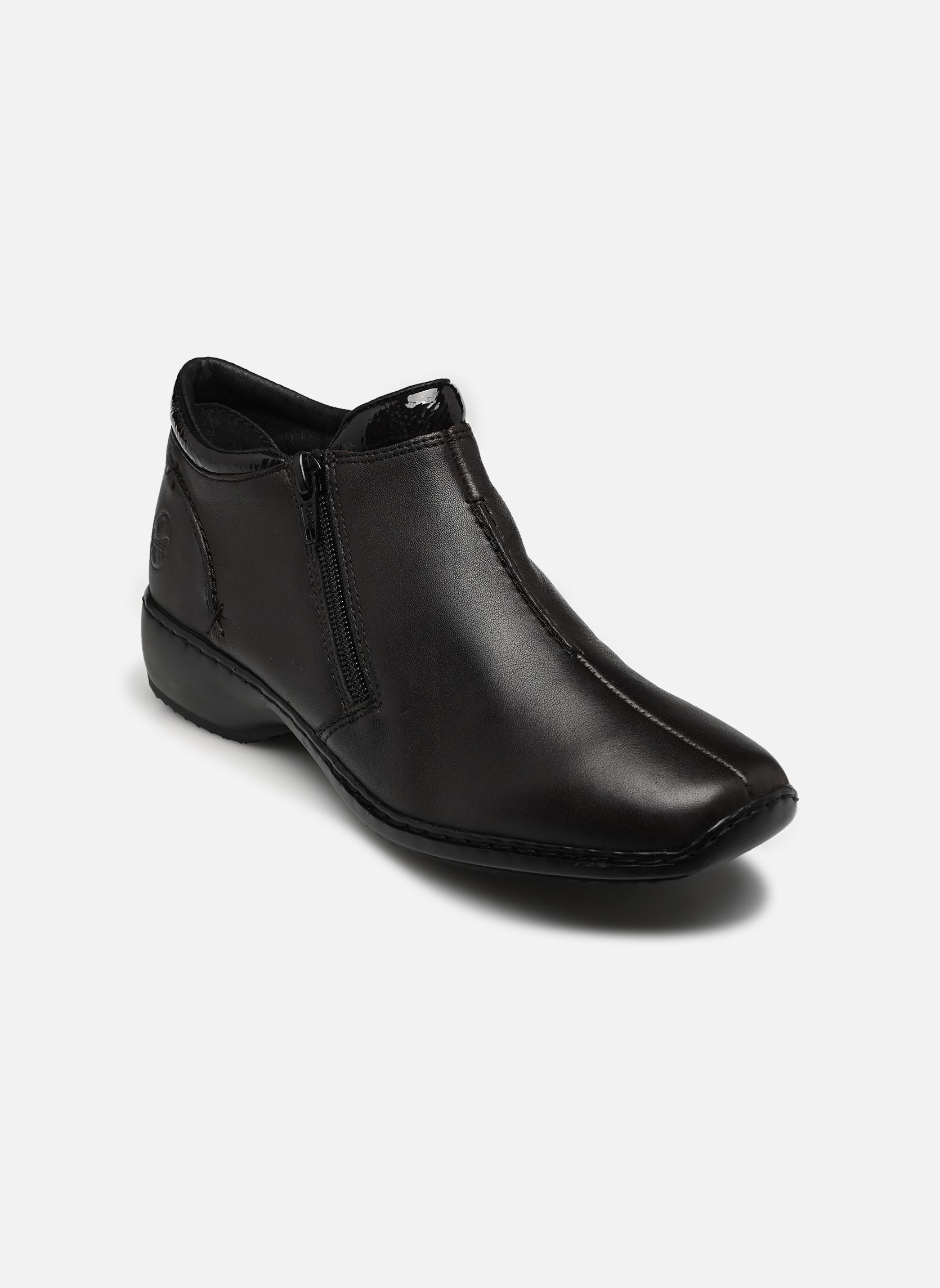Lage enkellaarsjes L3882 dames bruin Rieker Lage enkellaarsjes L3882 dames bruin MOKKA/ESPRESSO