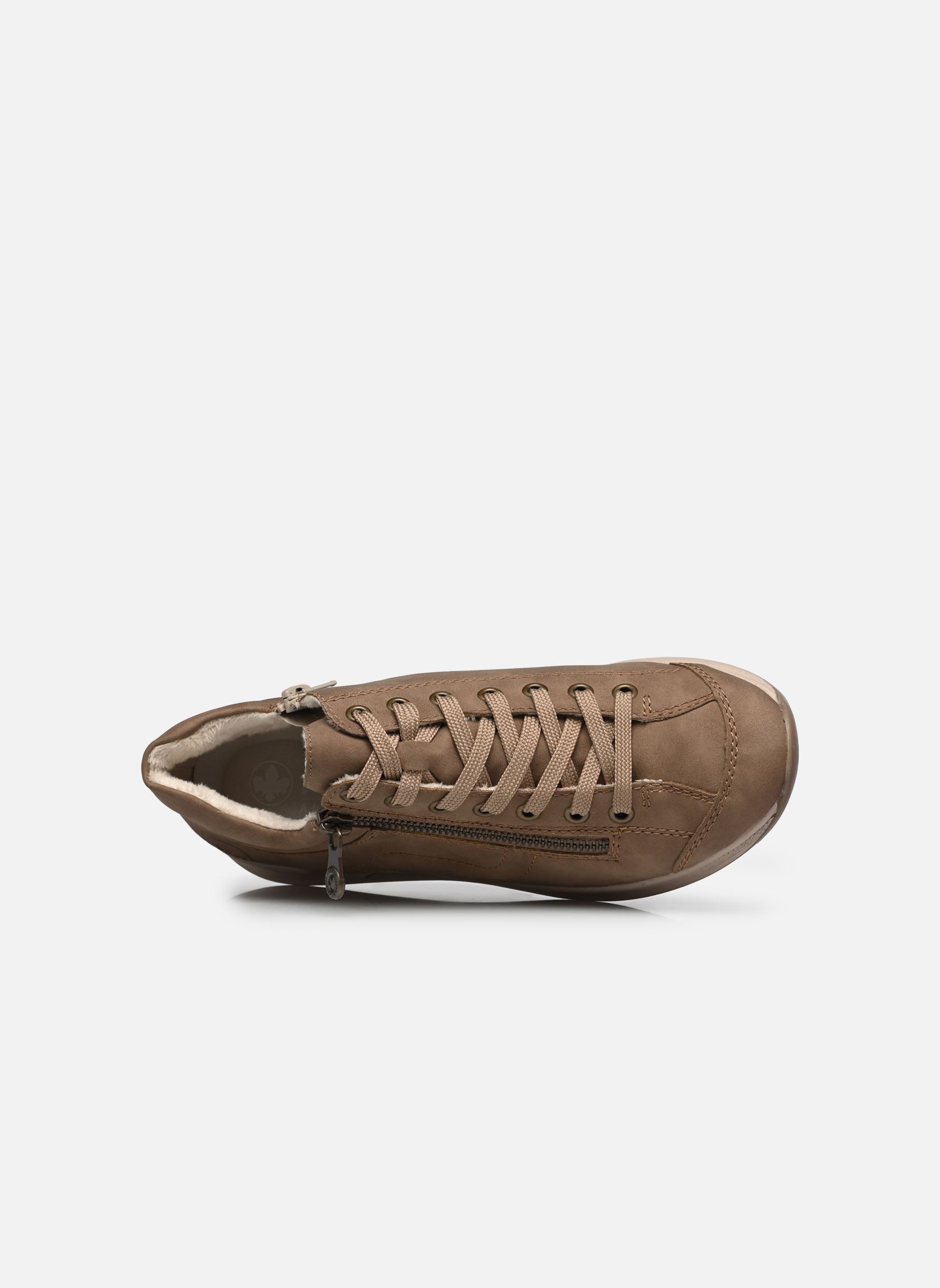 Hoge sneakers N1400 dames beige Rieker Hoge sneakers N1400 dames beige FANGO