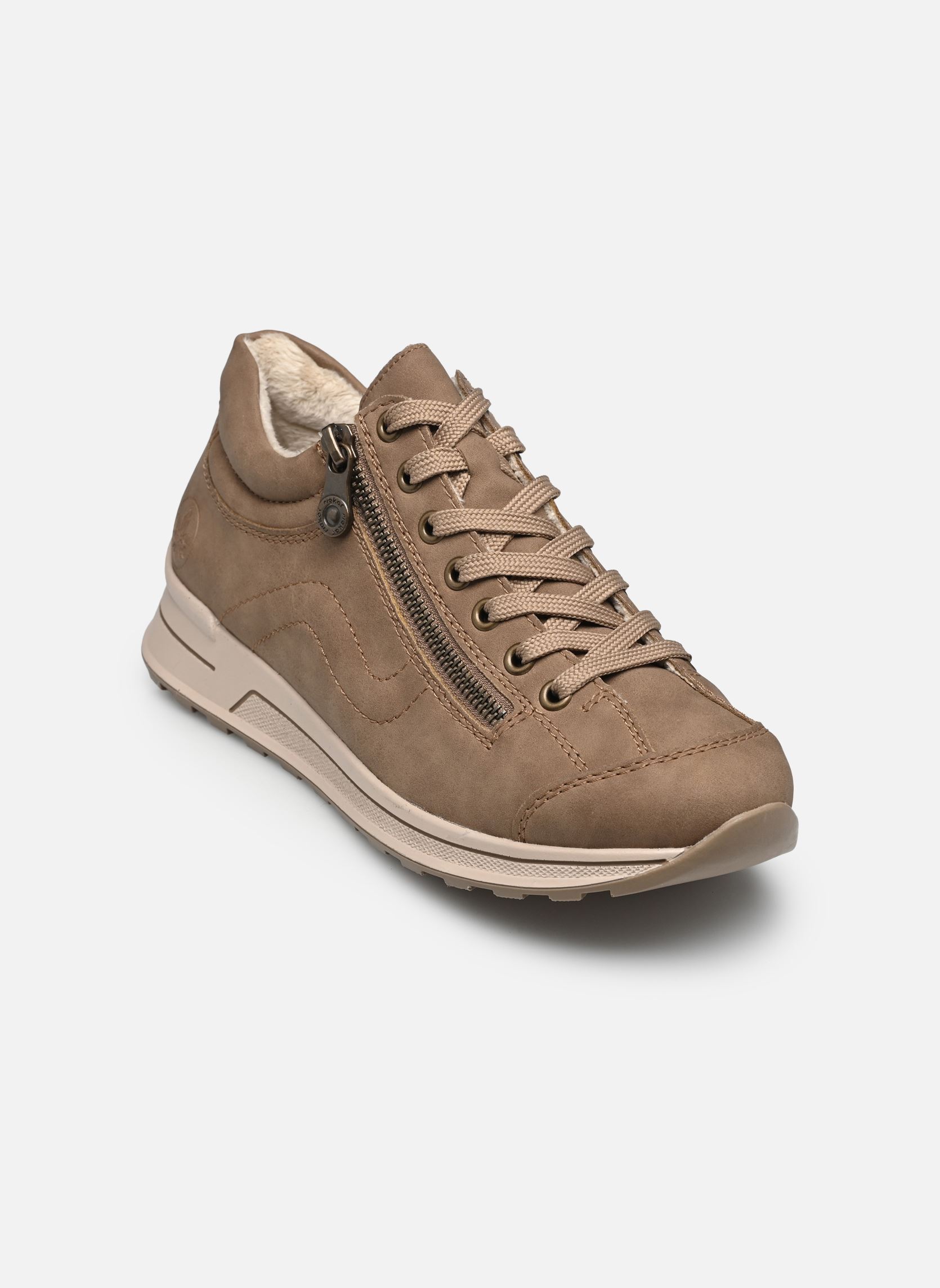 Hoge sneakers N1400 dames beige Rieker Hoge sneakers N1400 dames beige FANGO