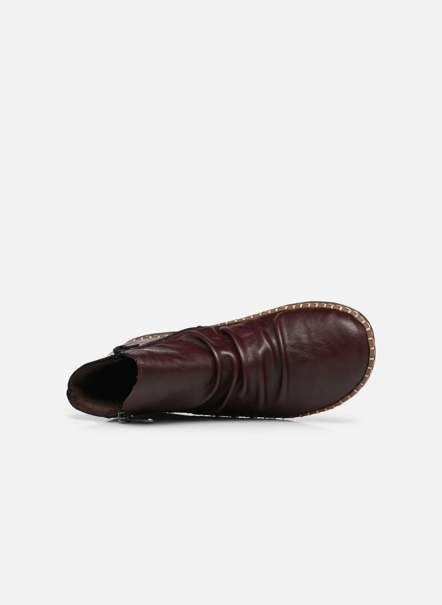 Bottines basses N2454 femme bordeaux Rieker Bottines basses N2454 femme bordeaux BROMBEER