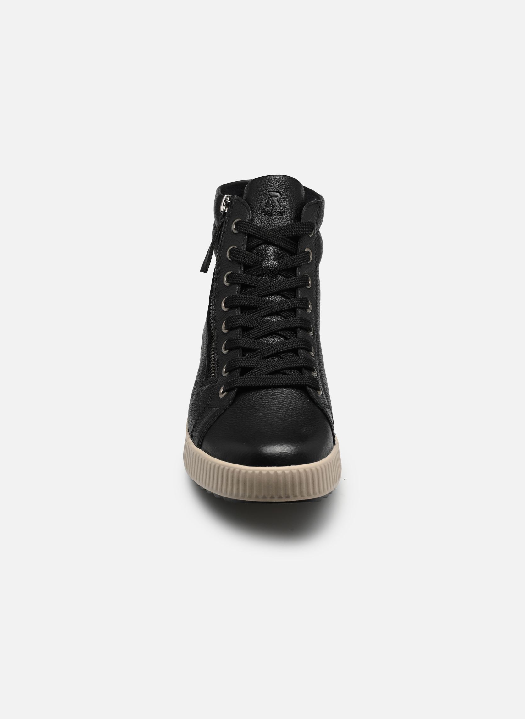 Baskets montantes W0164 femme noir Rieker Baskets montantes W0164 femme noir SCHWARZ/SCHWARZ