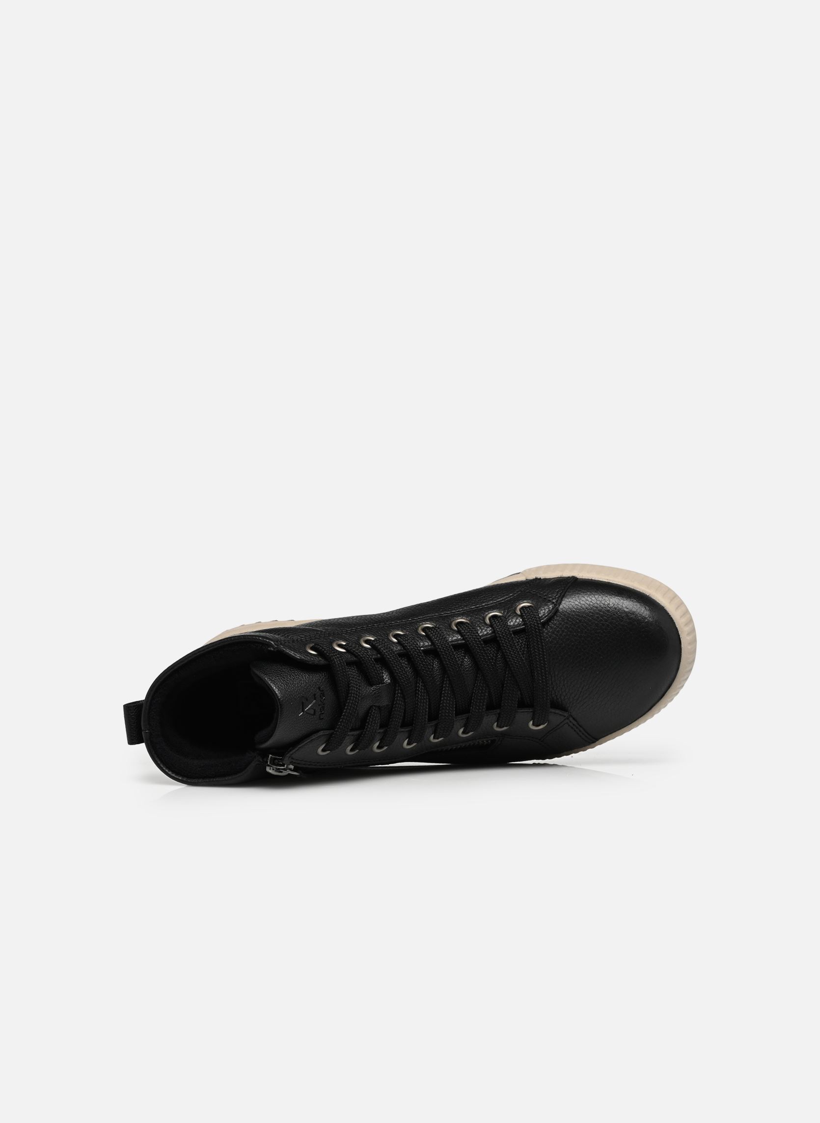 Baskets montantes W0164 femme noir Rieker Baskets montantes W0164 femme noir SCHWARZ/SCHWARZ