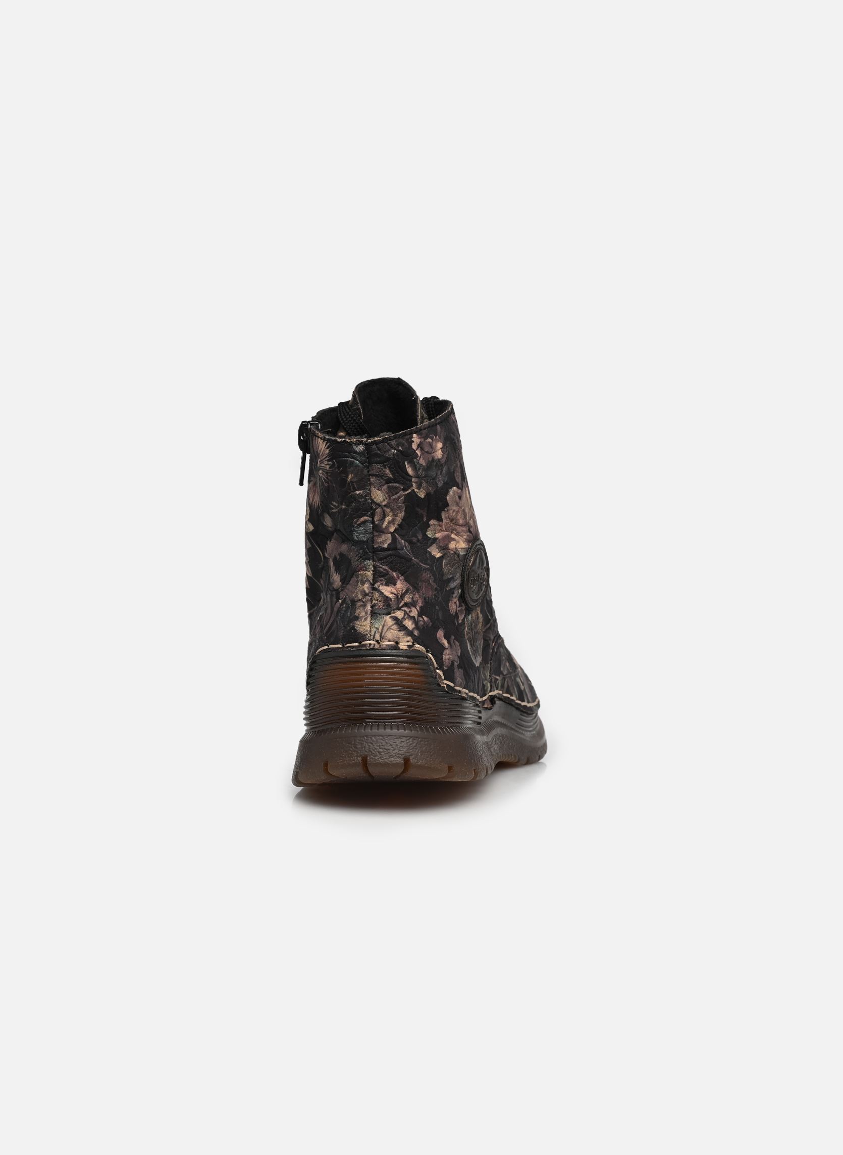 Veterlaarsjes 53632 dames meerkleurig Rieker Veterlaarsjes 53632 dames meerkleurig SCHWARZ-PASTELL/ANTIK