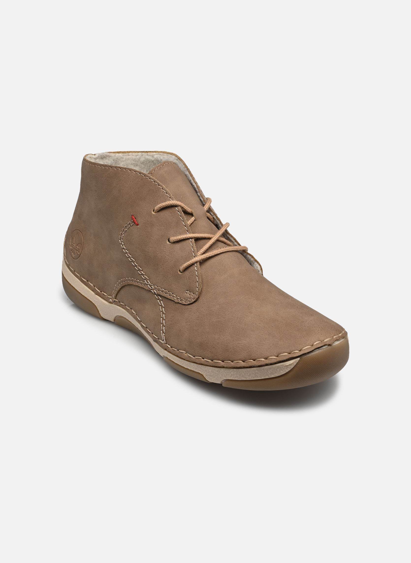 Veterlaarsjes 55929 dames beige Rieker Veterlaarsjes 55929 dames beige FANGO