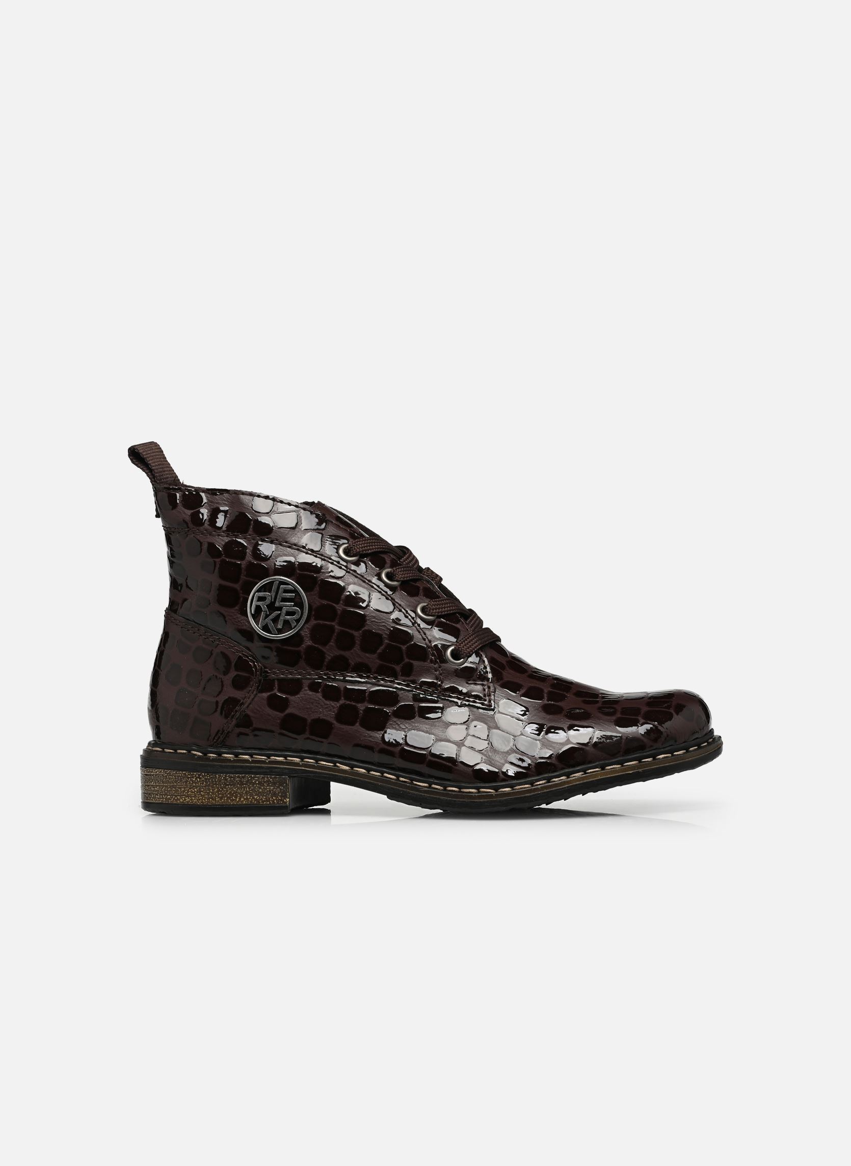 Bottines à lacets 71205 femme marron Rieker Bottines à lacets 71205 femme marron HAVANNA