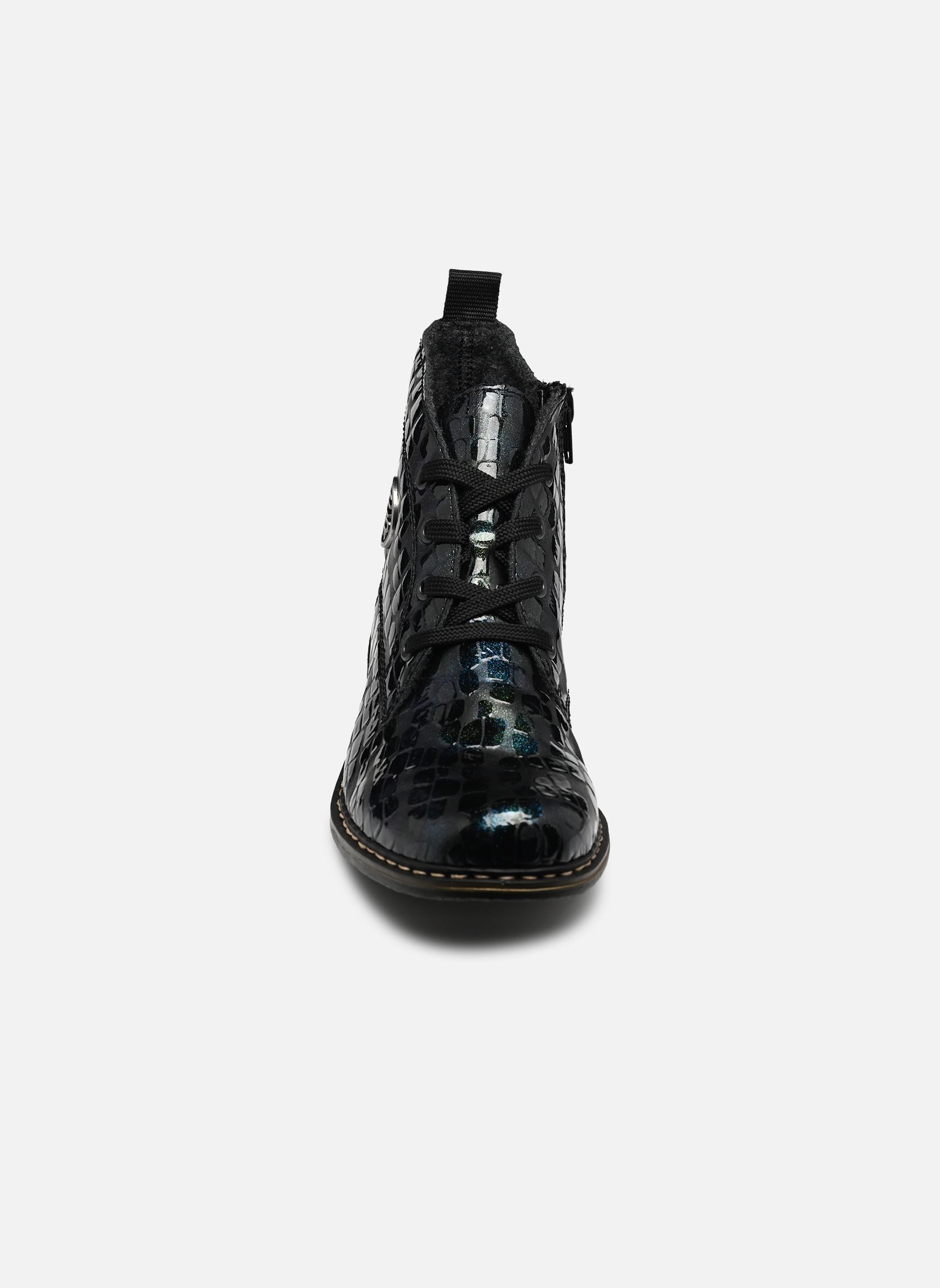 Bottines à lacets 71205 femme multicolore Rieker Bottines à lacets 71205 femme multicolore BLAU-GRUEN