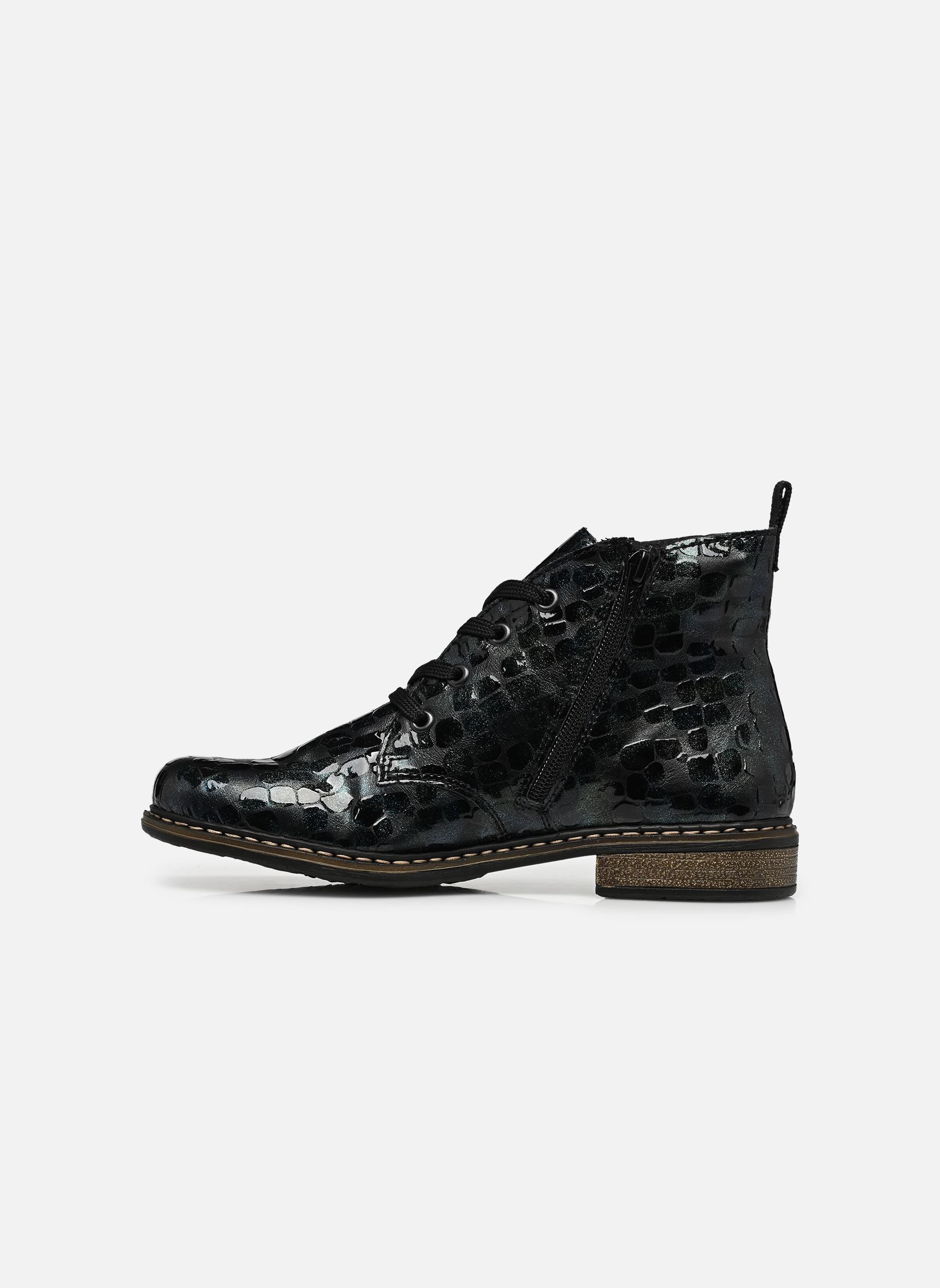 Bottines à lacets 71205 femme multicolore Rieker Bottines à lacets 71205 femme multicolore BLAU-GRUEN