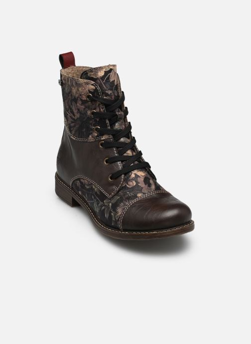 Rieker Bottines à lacets 74800 femme marron